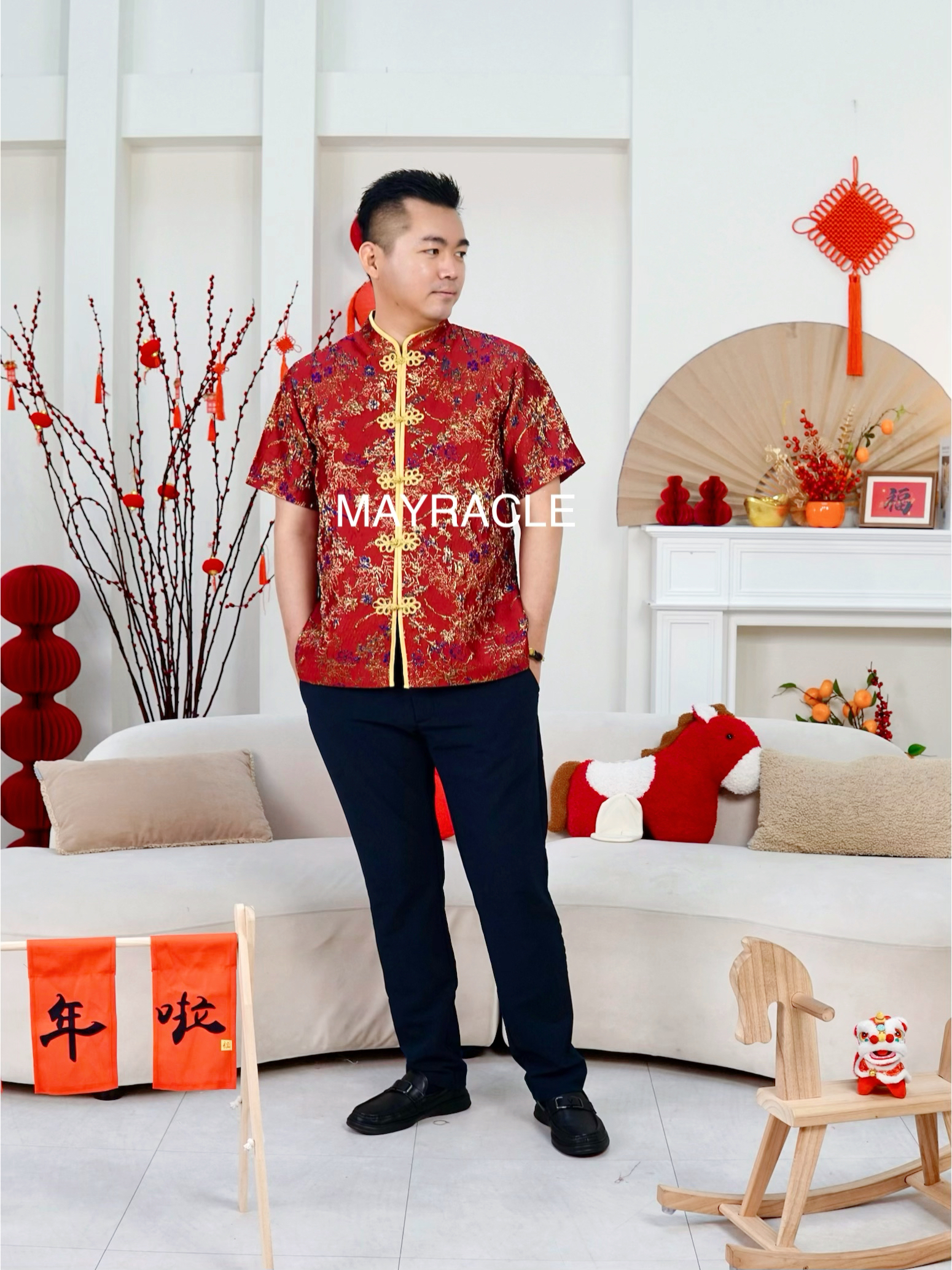 [PRE-ORDER] CNY 2027 Ji (吉) Men Shirt