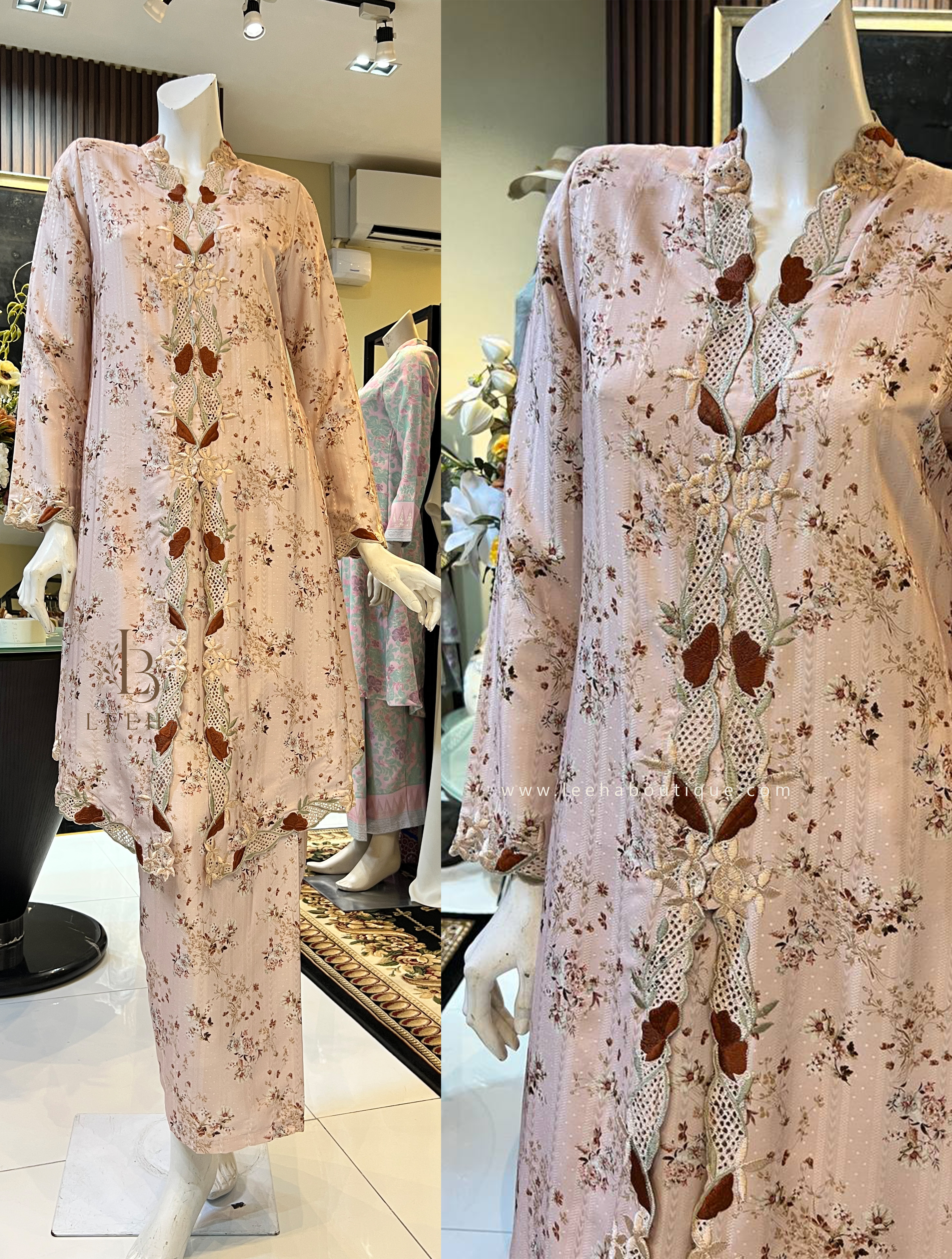 KEBAYA SERI BULAN (BLUSH PINK)