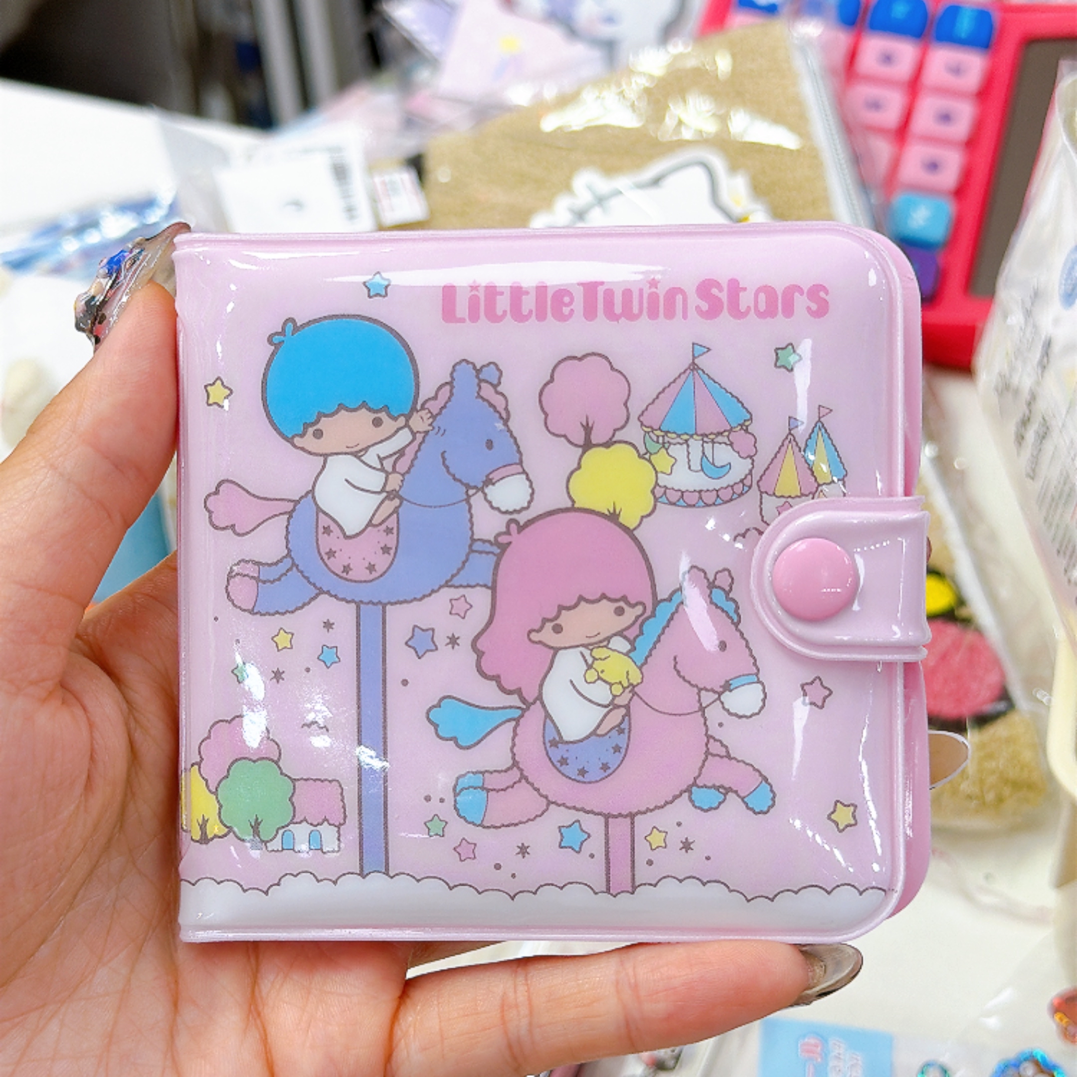 日本直送Sanrio 小童膠銀包