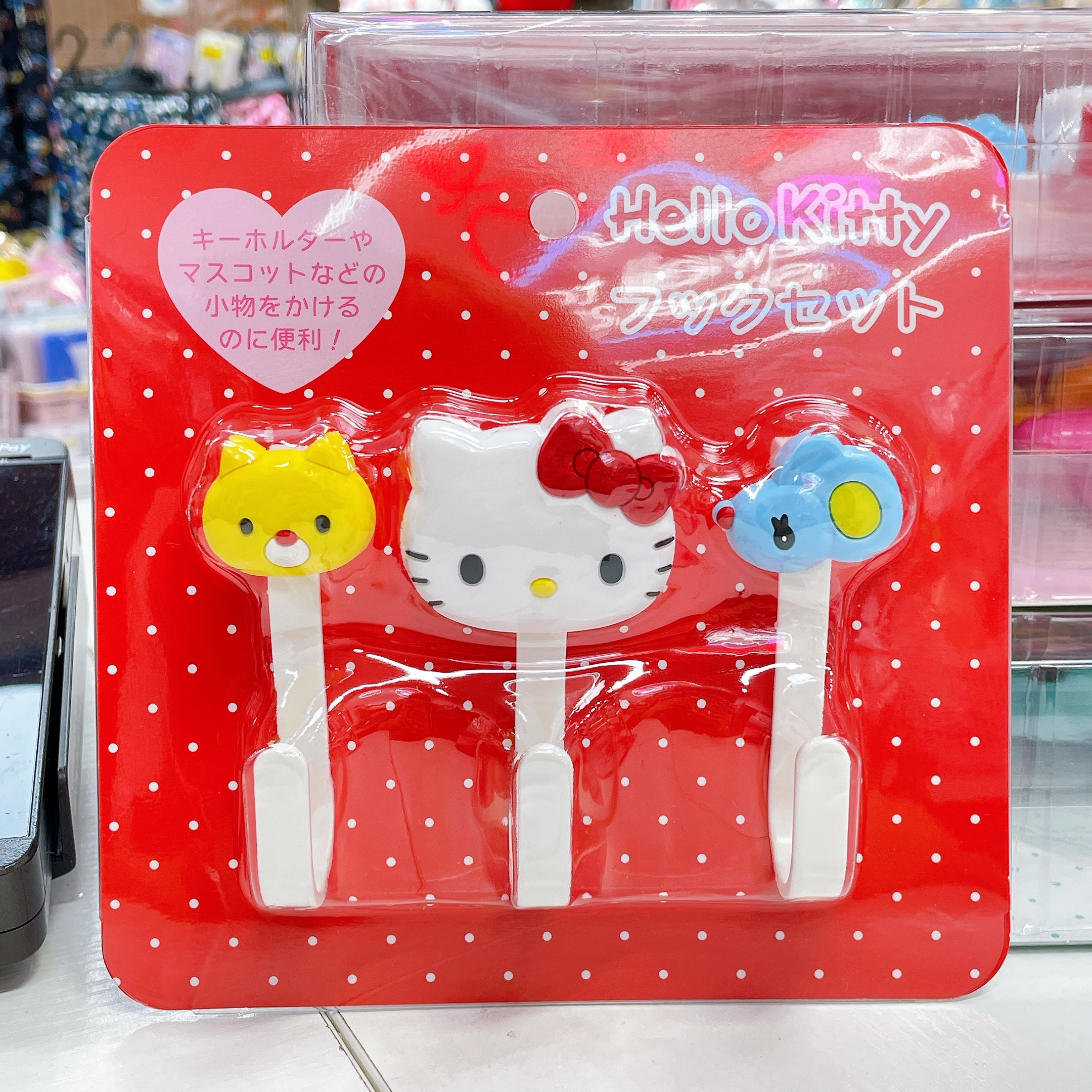 日本直送Sanrio 掛鉤一套三個