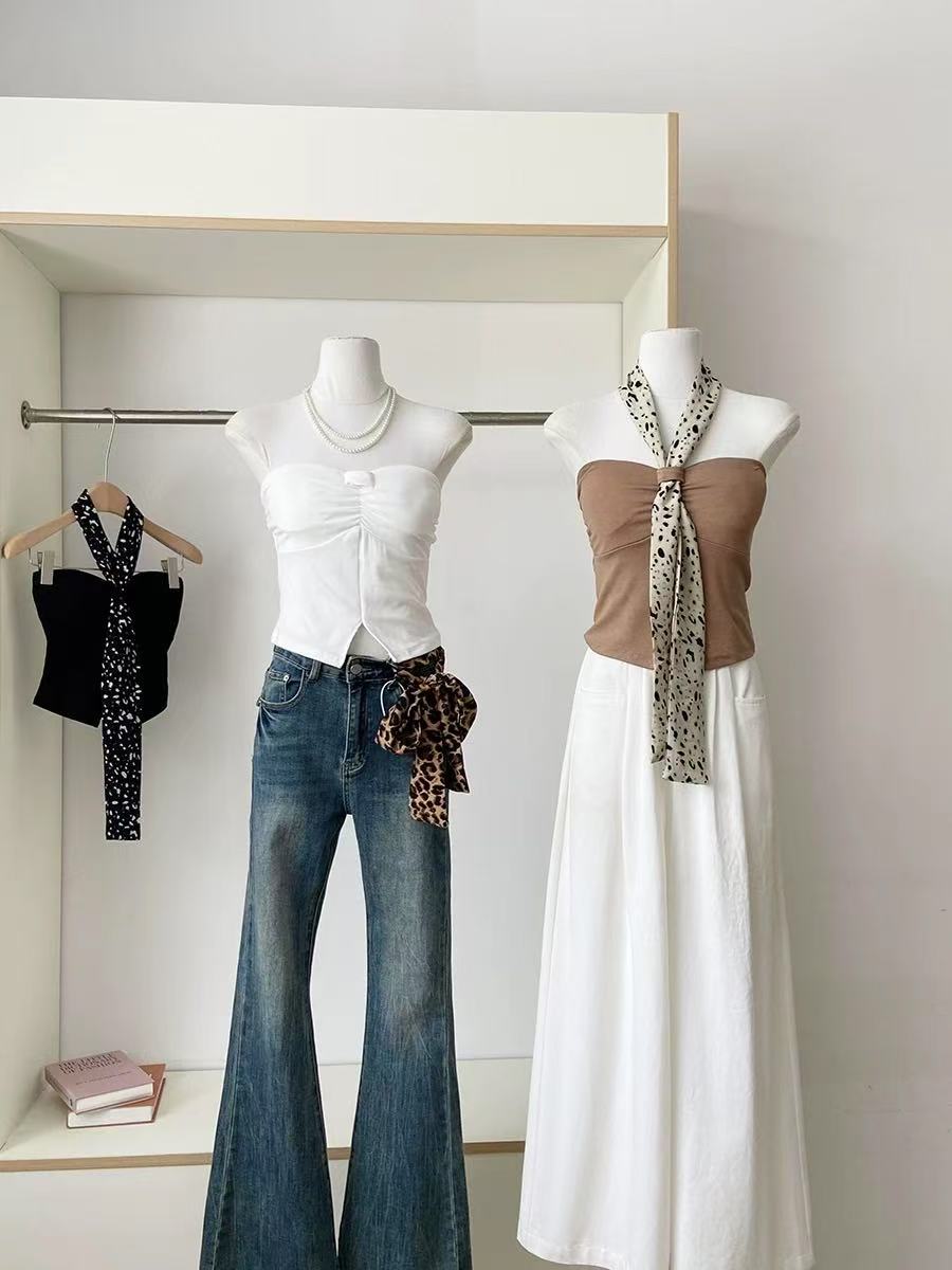 TP315性感抹胸上衣