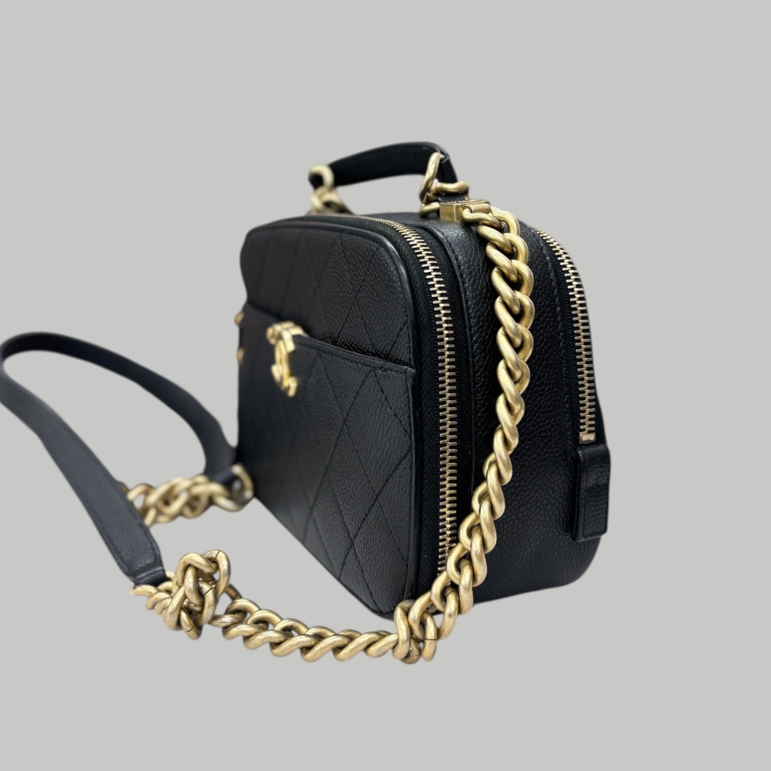 Chanel Caviar Camera Bag