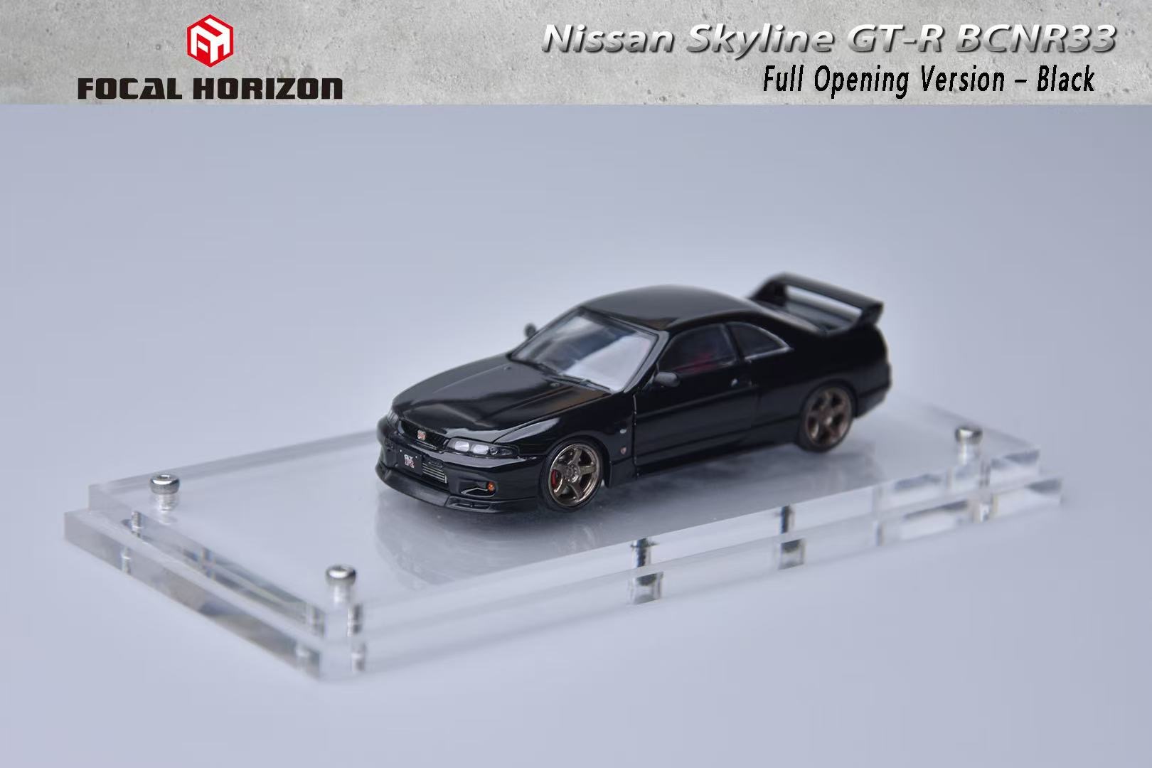 PRE-ORDER Focal Horizon 1/64 Skyline R33, GT-R 4th Generation BCNR33 Original Diecast model
