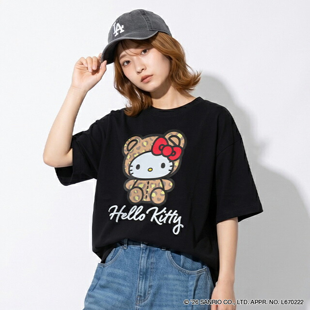 🆕【⭐訂購⭐】 🇯🇵日本直送 🌀#Sanrio 豹紋小熊裝扮❣️ #親子裝❣️短袖 tee［4款選］🌀 [ELGA-0019][260804]
