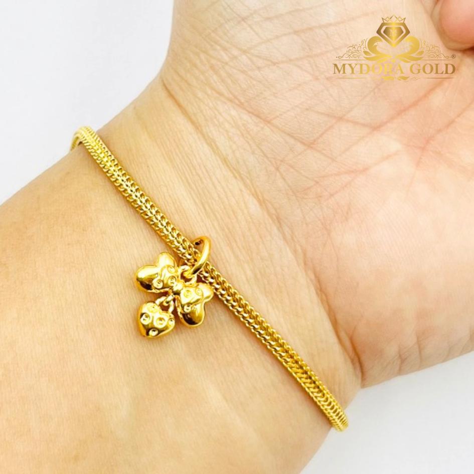 MYDORA Loket Minie Ribbon Love Lock (5G) l EMAS 916/22K