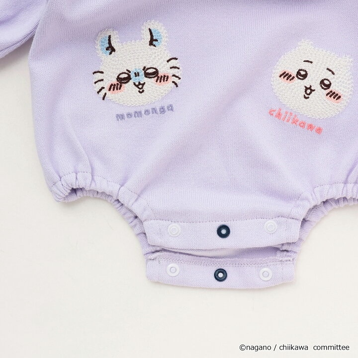 🇯🇵預訂 日本直送🇯🇵Petit Main x Chiikawa系列三色人物刺繡長袖包屁衣