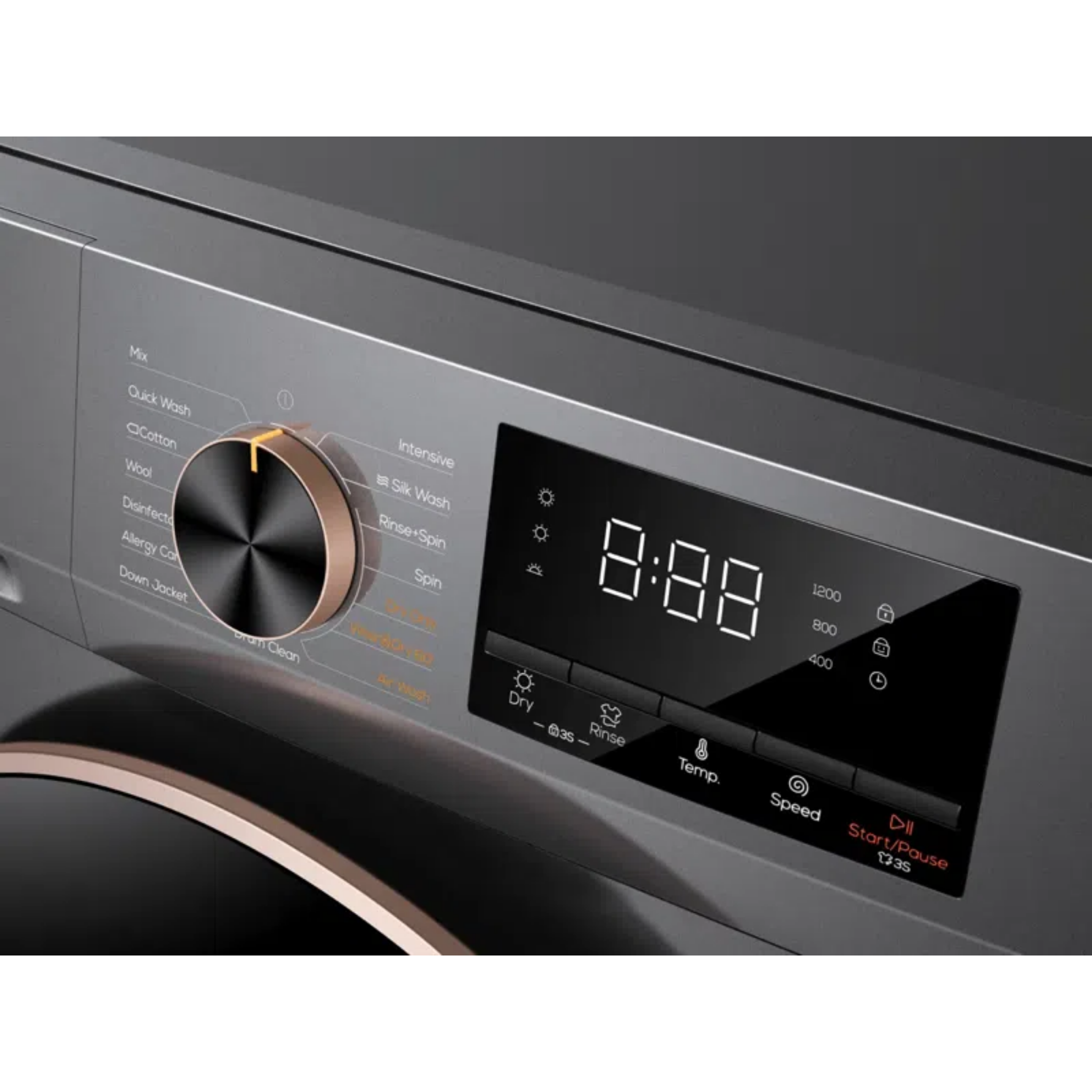 TCL 10kg/6kg Direct Drive Front Load Washer Dryer Combo (TWD100-C22DG)