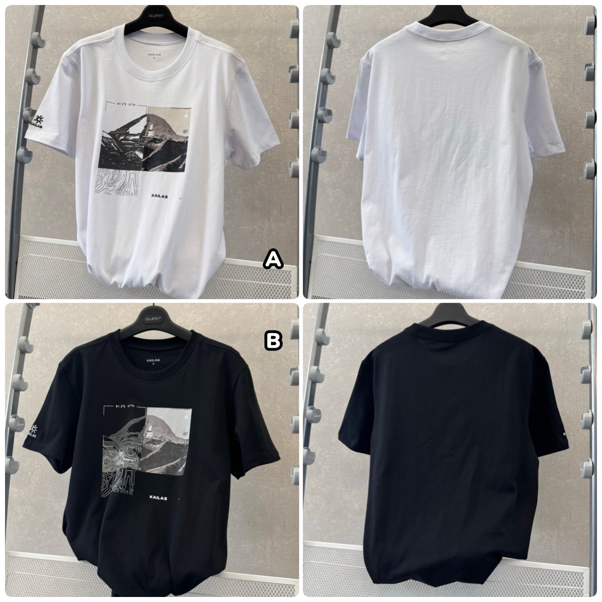 KAILAS 岡仁波齊山峰印花短袖Tee 