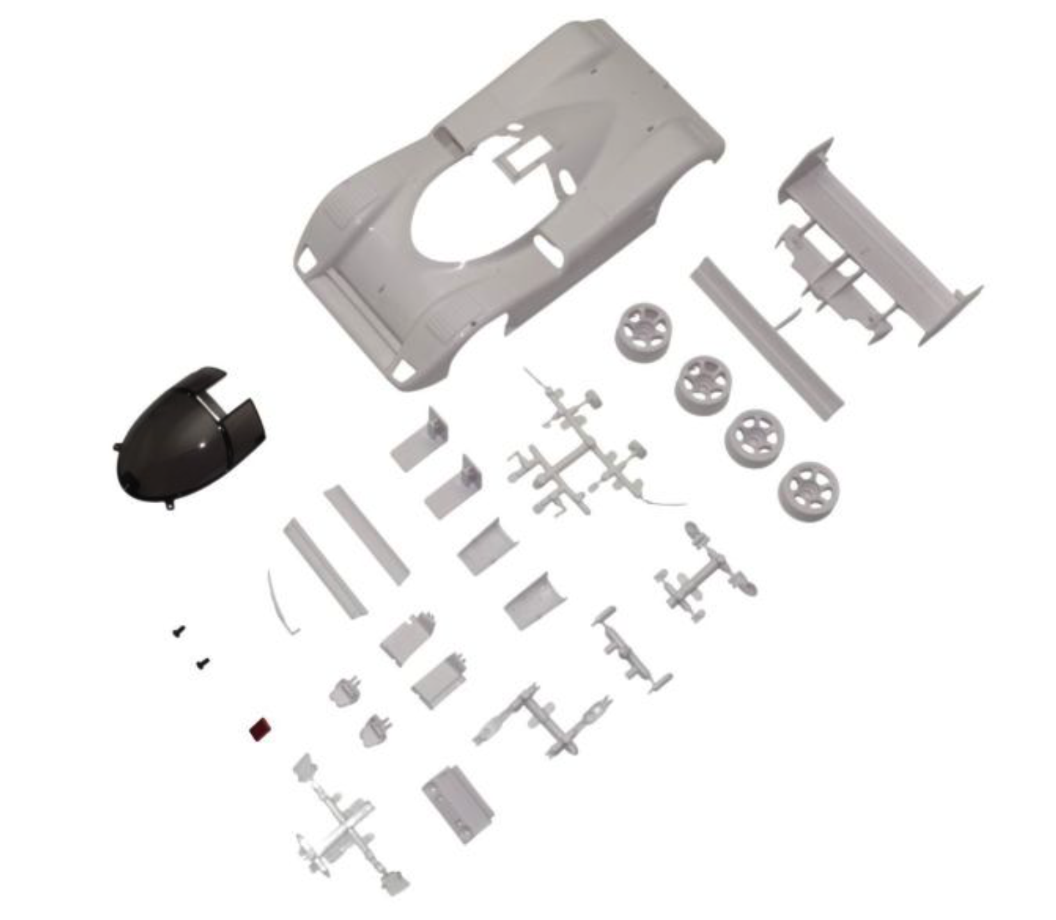 JAGUAR XJR-14 White Body set (w/rims) MZN239