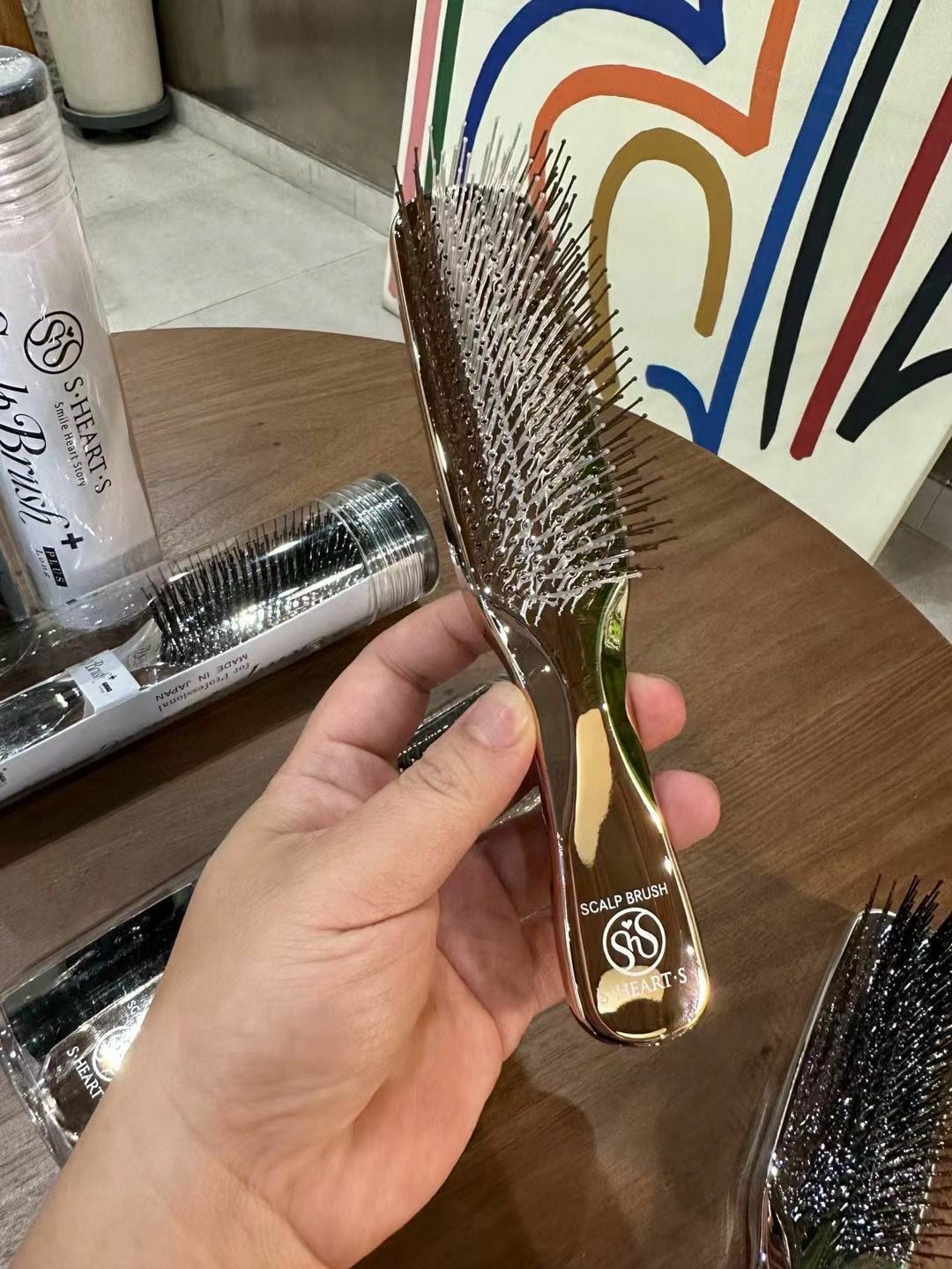 日本 MTG Scalp Brush S HEART S 洗頭梳／按摩梳 - 1件 現貨