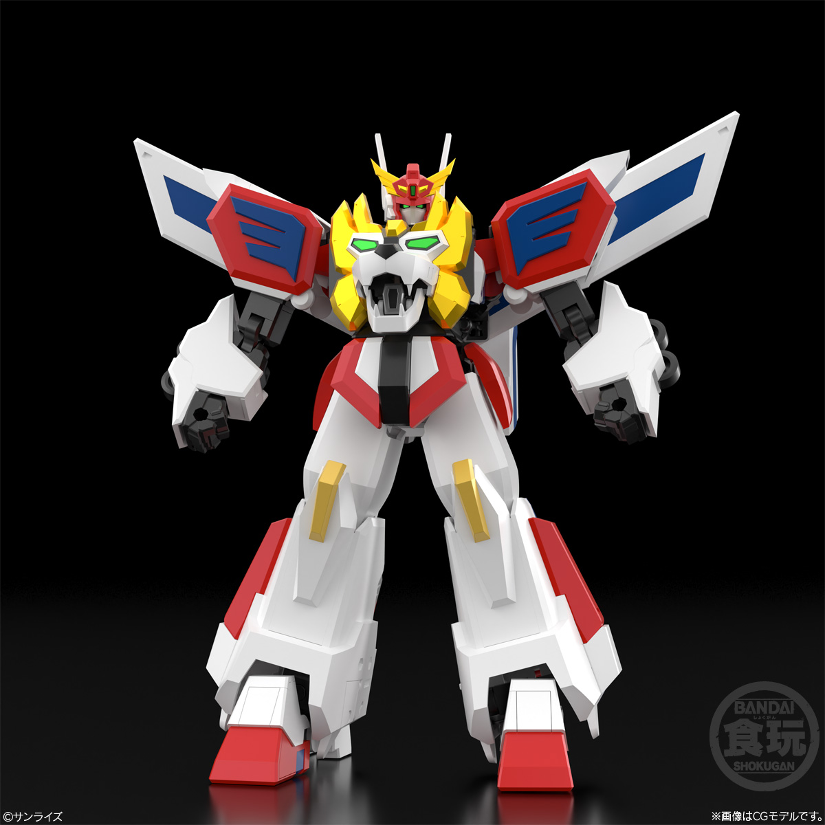 (預訂訂金 $200) (總價 $443) Bandai SMP [Shokugan Modeling Project] 勇者凱撒 王者艾克斯凱撒 食玩 (行版) Brave Exkaiser