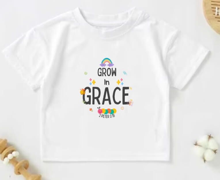 Grow in Grace純棉短袖T恤
