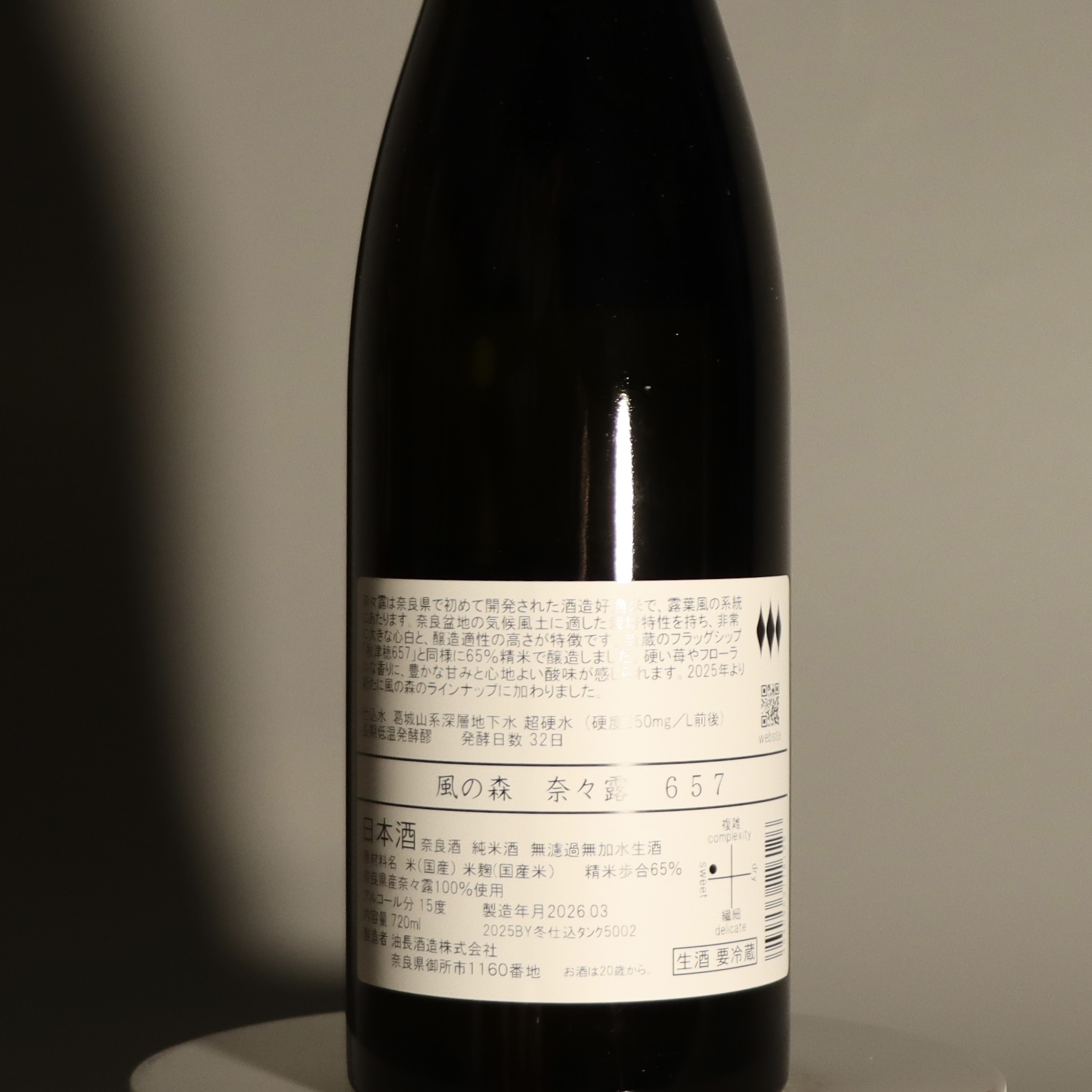 風の森 奈々露657 720ml