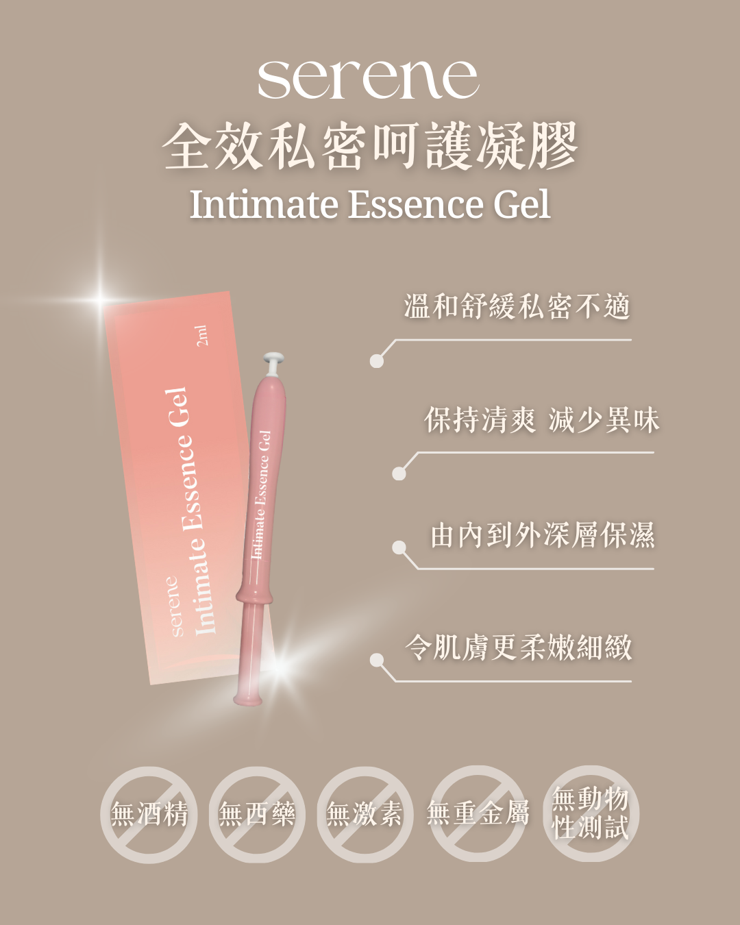 SERENE 全效私密呵護凝膠(2ml x 10支)