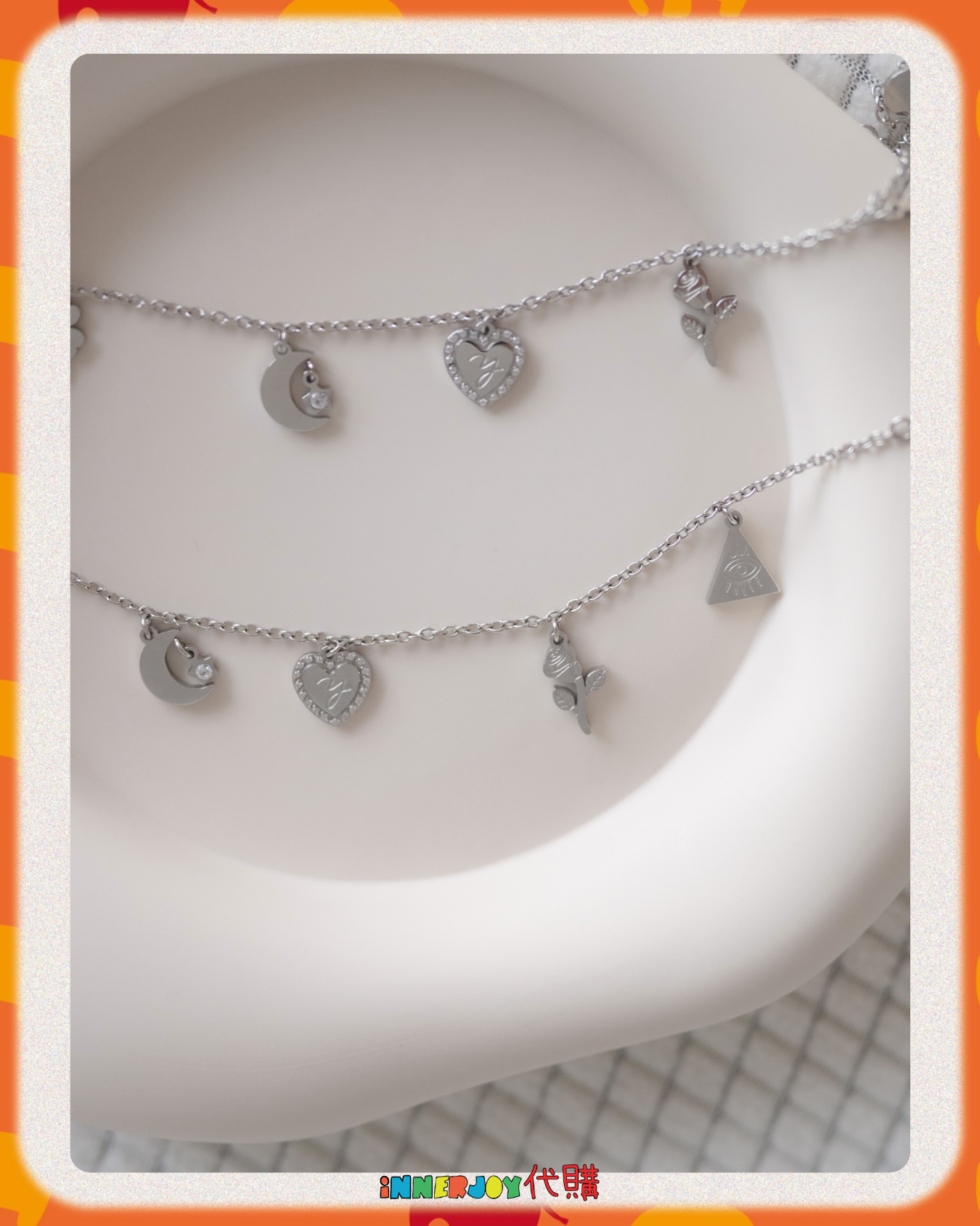 限量搶購 (隨時下架) | JuneMewnich - JUNE 個人品牌 IYKYK NOIR 首款產品 Echoes Between Us Bracelet