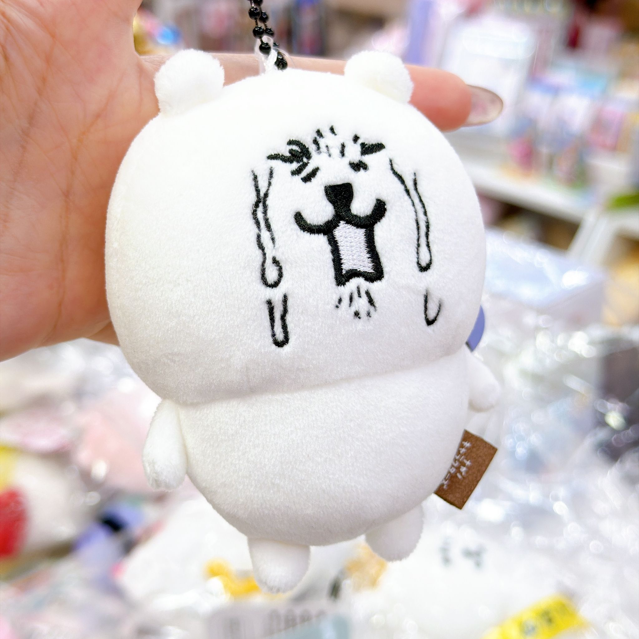 日本直送joke bear 喊喊白熊公仔掛飾