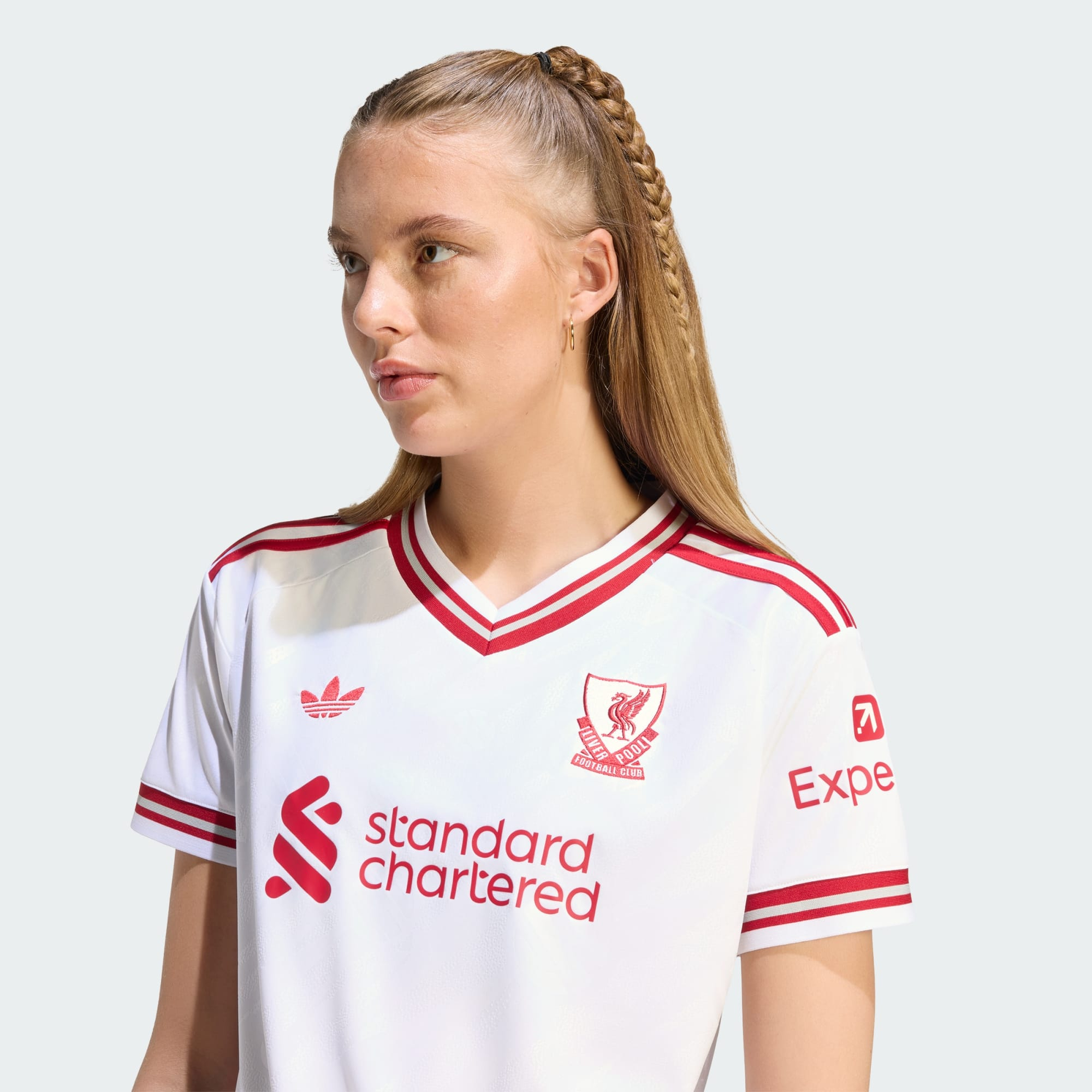 🔖重現歐洲之夜榮耀 Adidas Liverpool 利物浦 2026-27 女裝作客球迷版球衣 (可加印字章) KB8298
