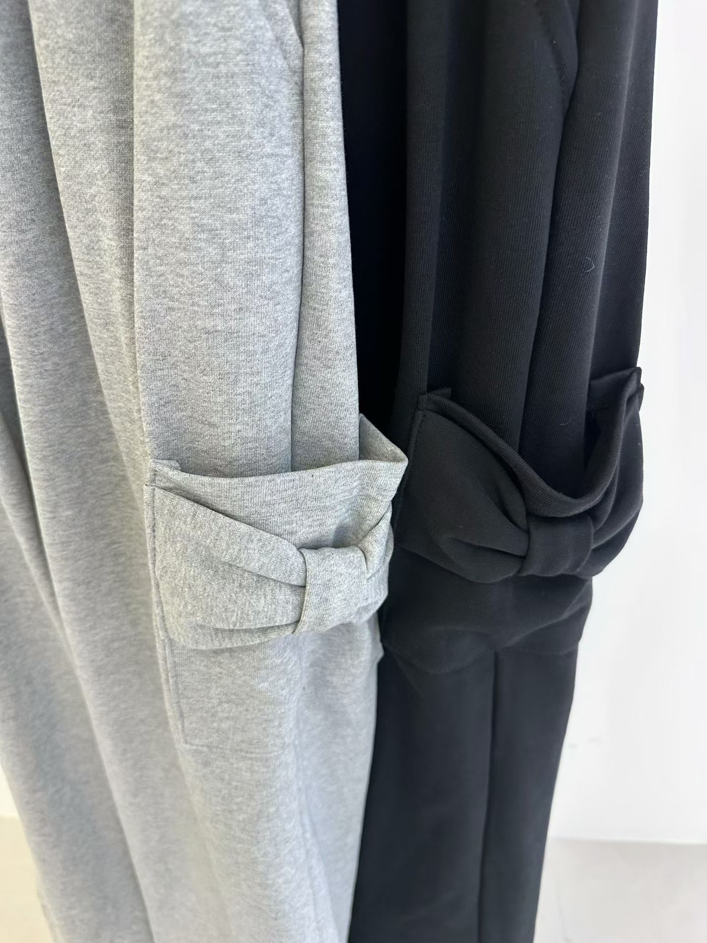 橡筋腰側蝴蝶結袋褲