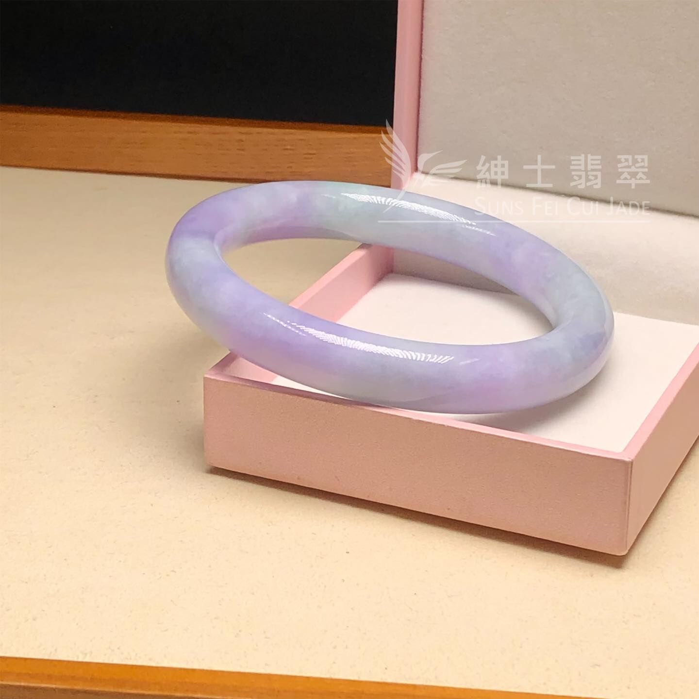 木那濃紫春彩福鐲56.7mm