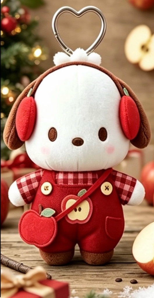 ［9月底到貨］蘋果公仔掛飾系列