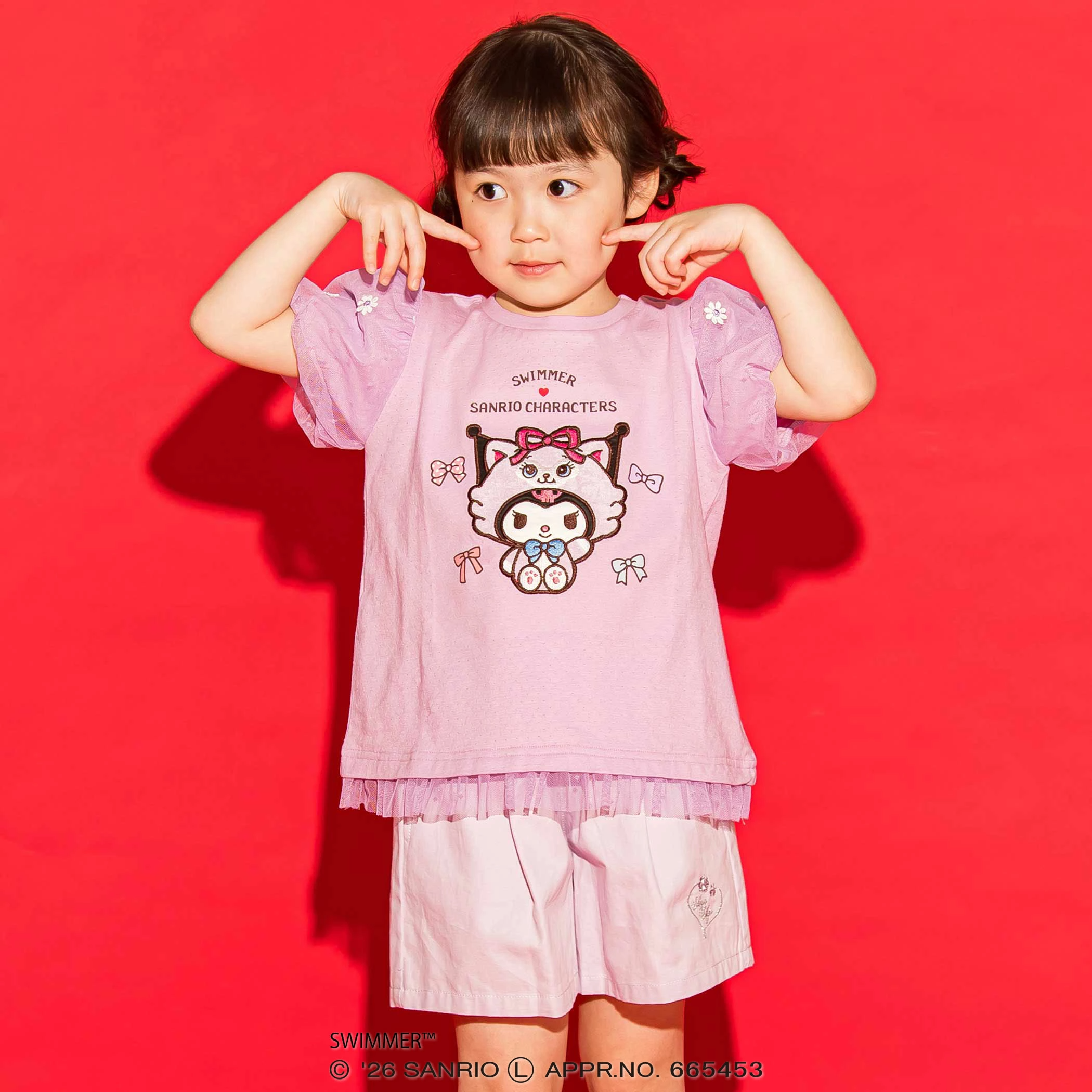 🆕【⭐訂購⭐】🌀 🇯🇵 日本直送 SWIMMER x #Sanrio 蕾絲泡泡袖 剌繡短袖Tee［3款選］🌀 [ELCA-0266][260416]