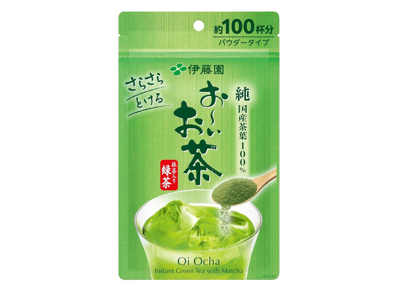 日本 Itoen 伊藤園 抹茶入綠茶粉(冷熱泡皆可) 