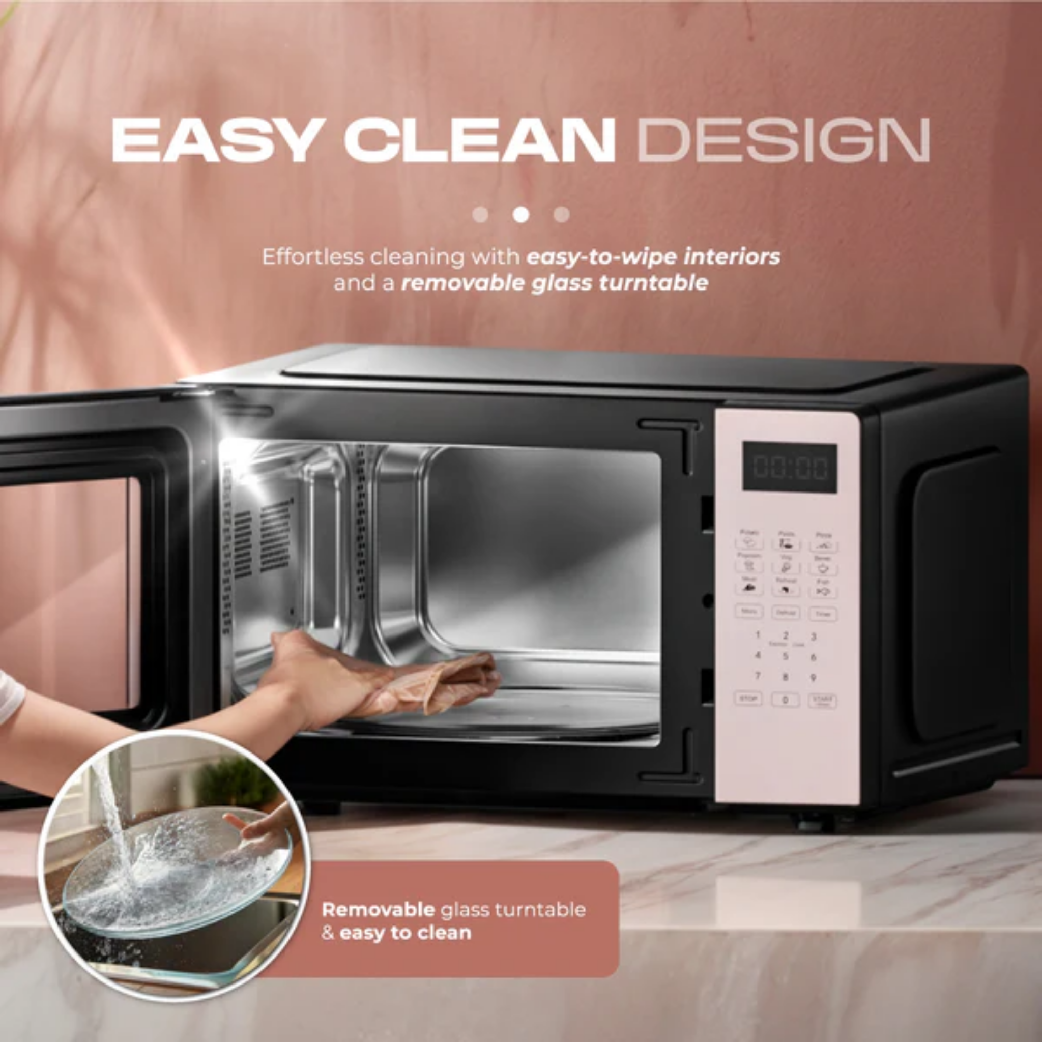 Russell Taylors 20L Digital Microwave Oven (M3)