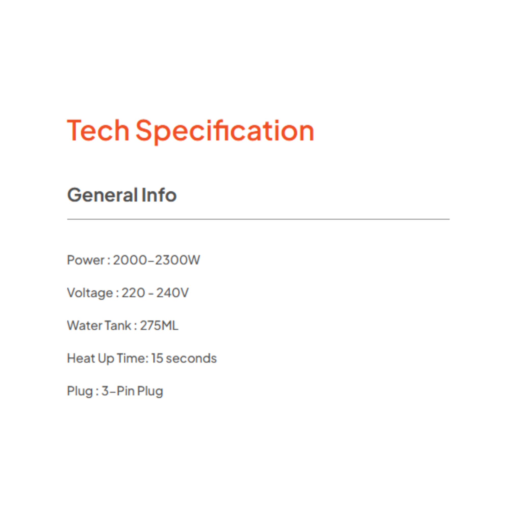 Russell Taylors Steam Iron (SI-20)