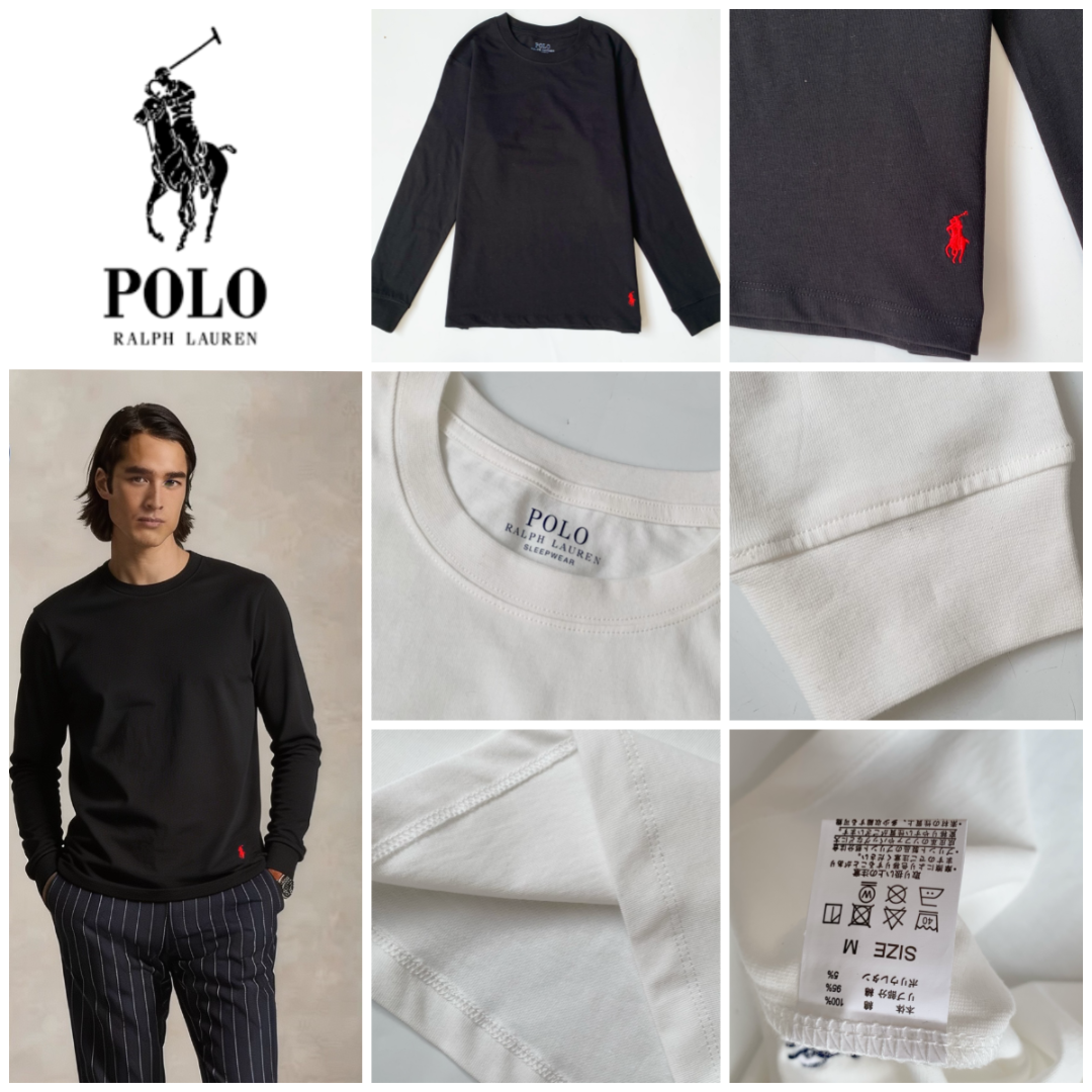 Polo Ralph Lauren 下擺刺繡長袖Tee