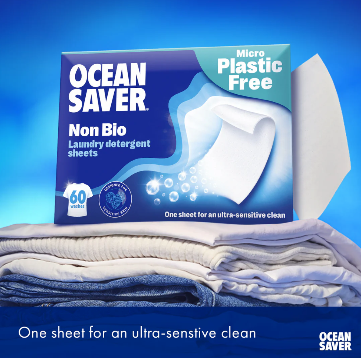 Ocean Saver 環保洗衣紙 Non-Bio Laundry EcoSheets 