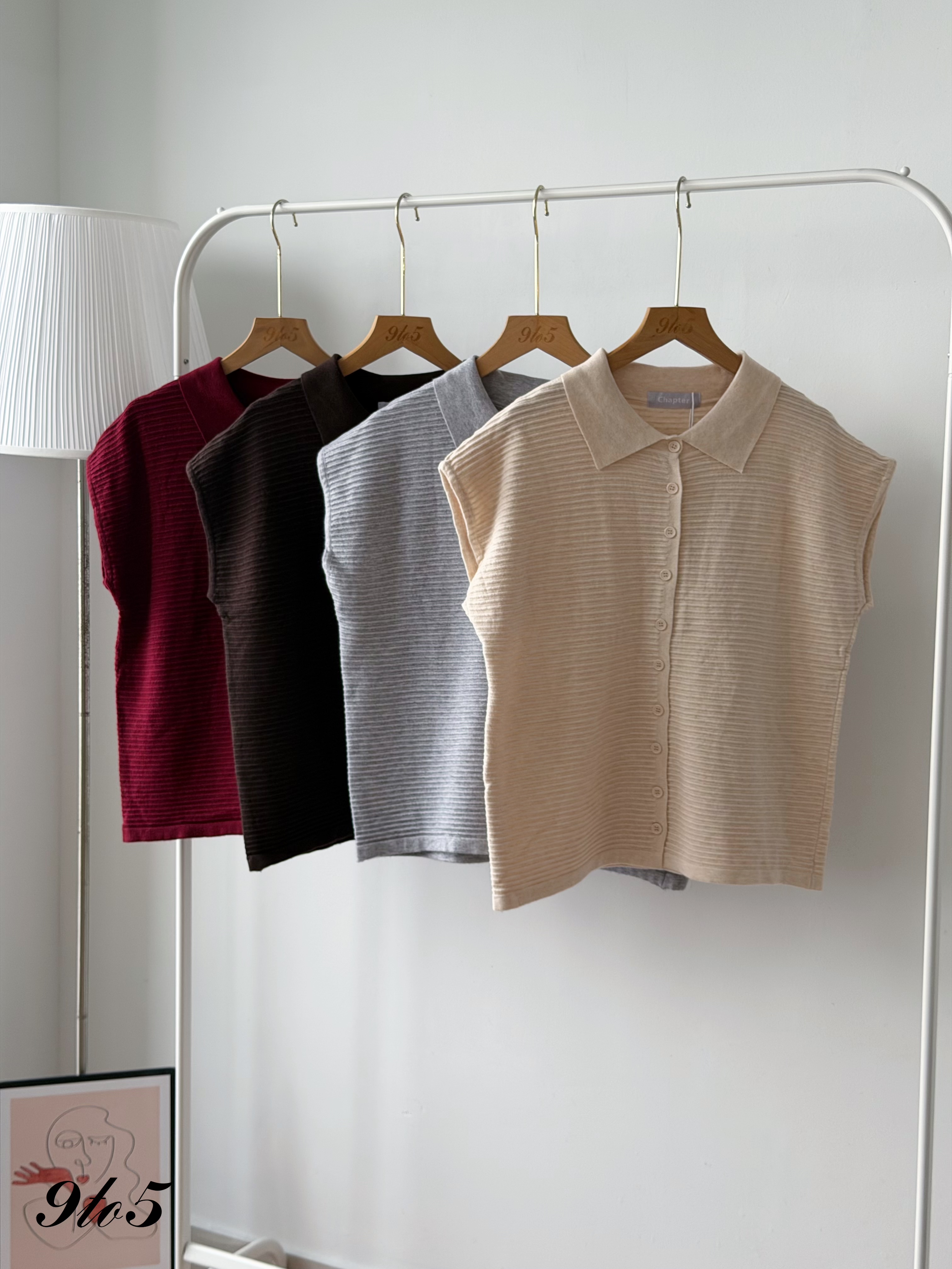 T4503 Cape Sleeve Polo Shirt - 4 Colors