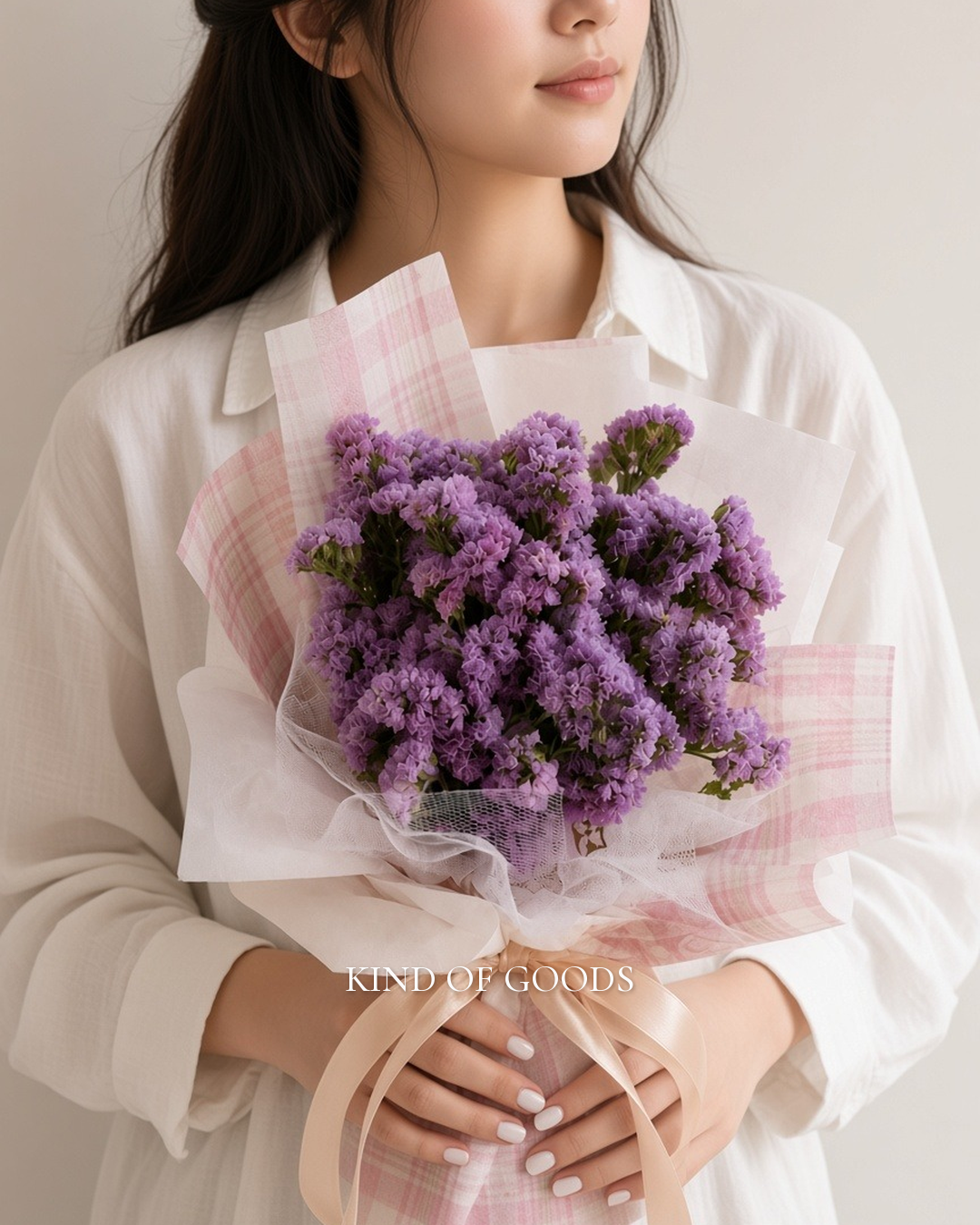 紫霧凝愛｜紫色星辰花浪漫花束