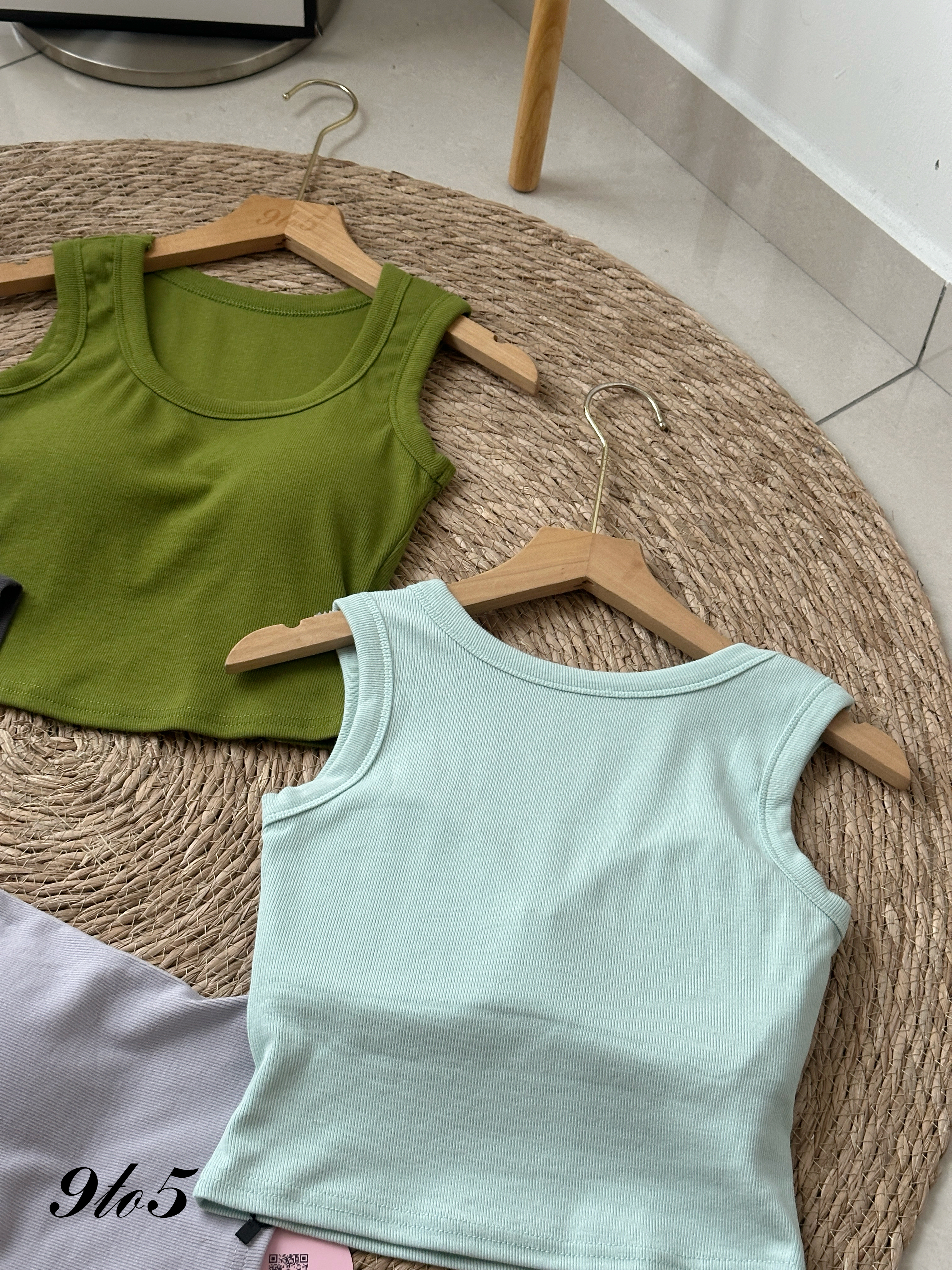 T4196 Sleeveless Bra Top - 4 Colors 
