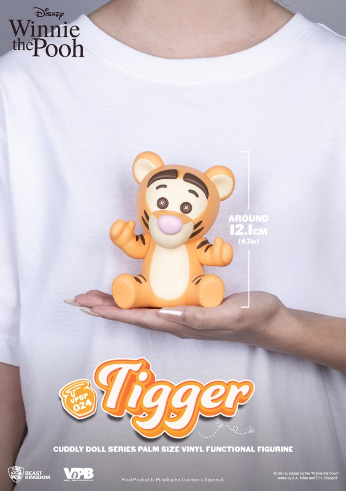 📦訂購 台灣限定 迪士尼 小熊維尼 Winnie the Pooh 跳跳虎 Tigger 布娃娃系列 掌心存錢筒 錢罌 Coin Bank