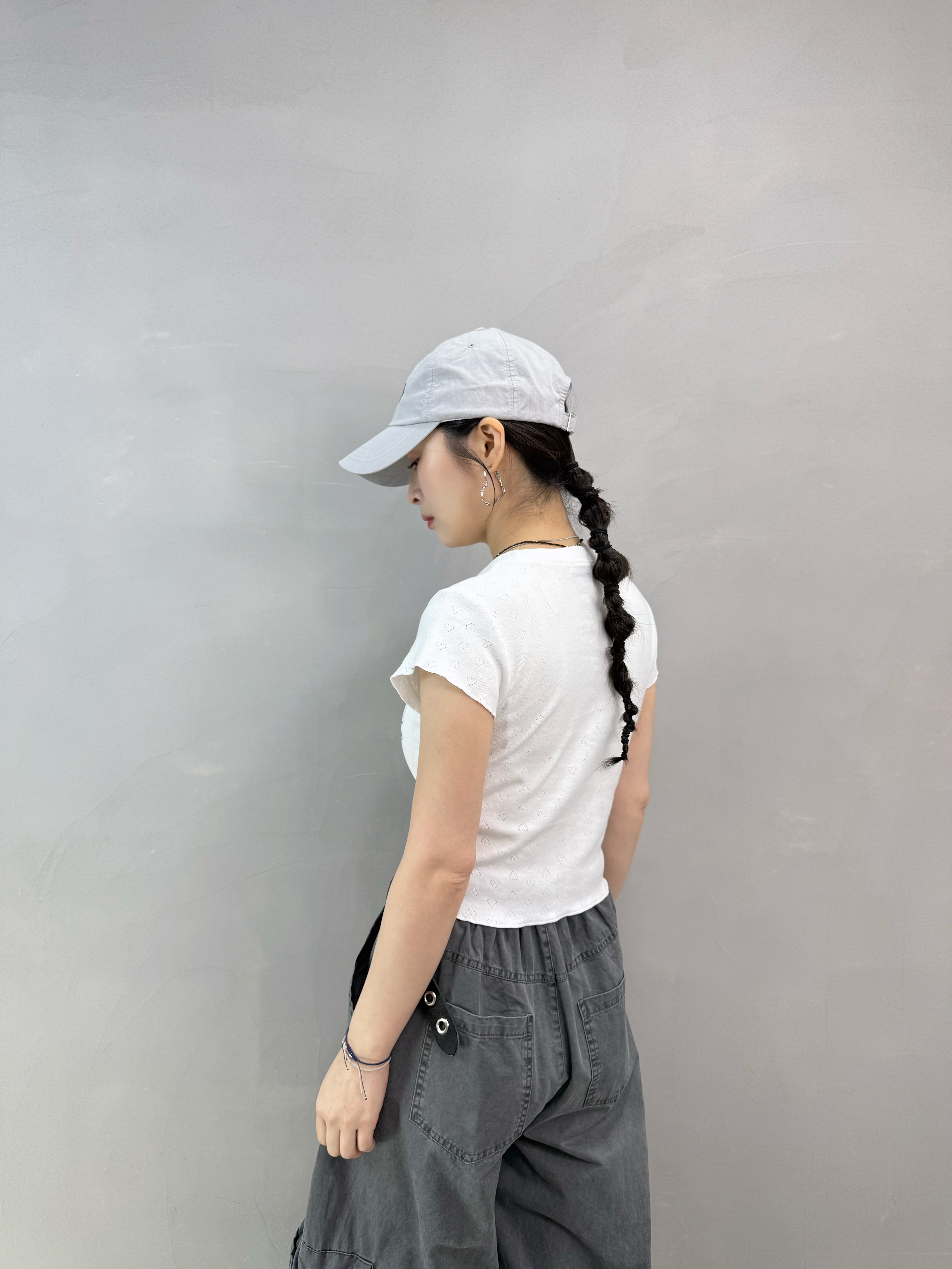 S74 通花baby Tee
