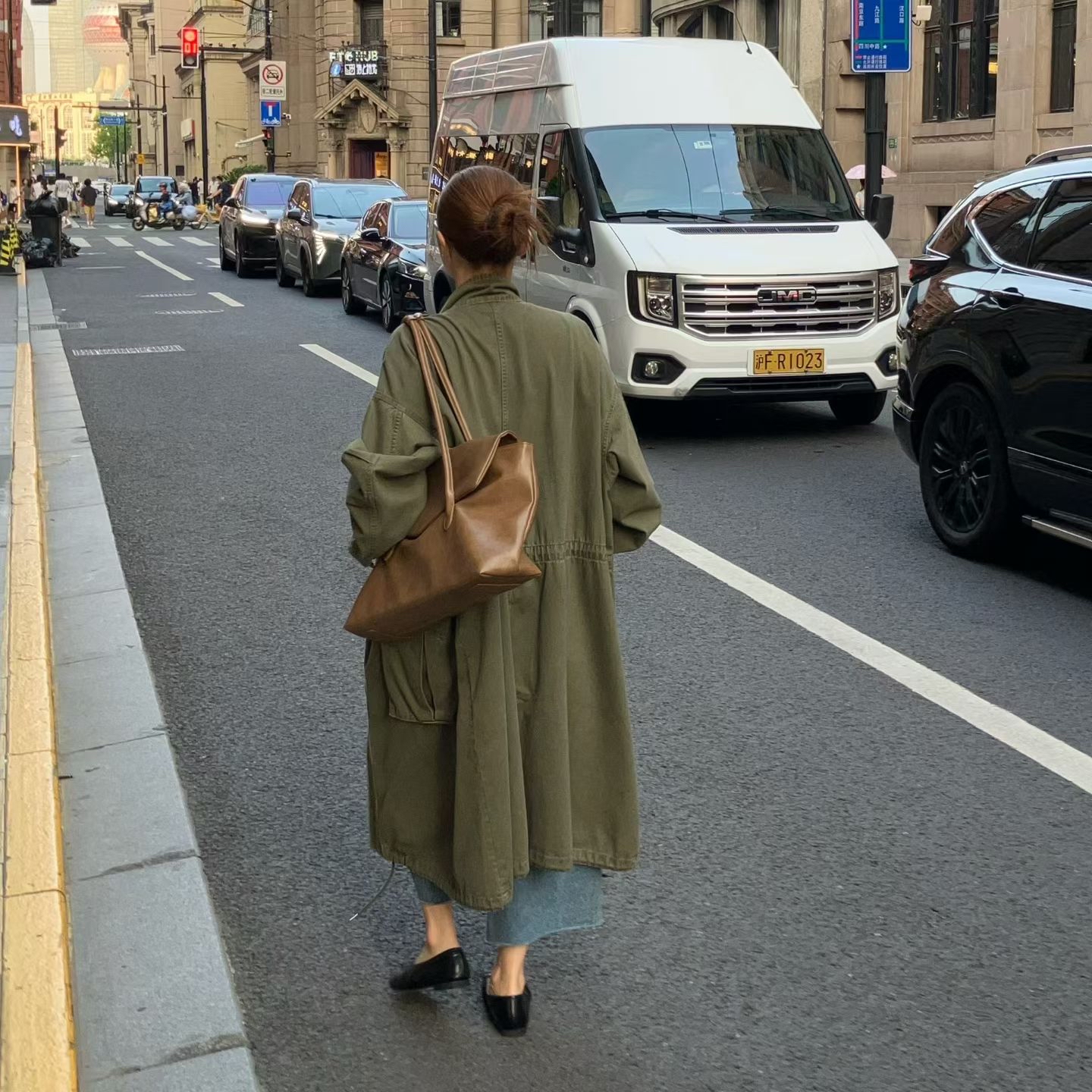 Long utility jacket 