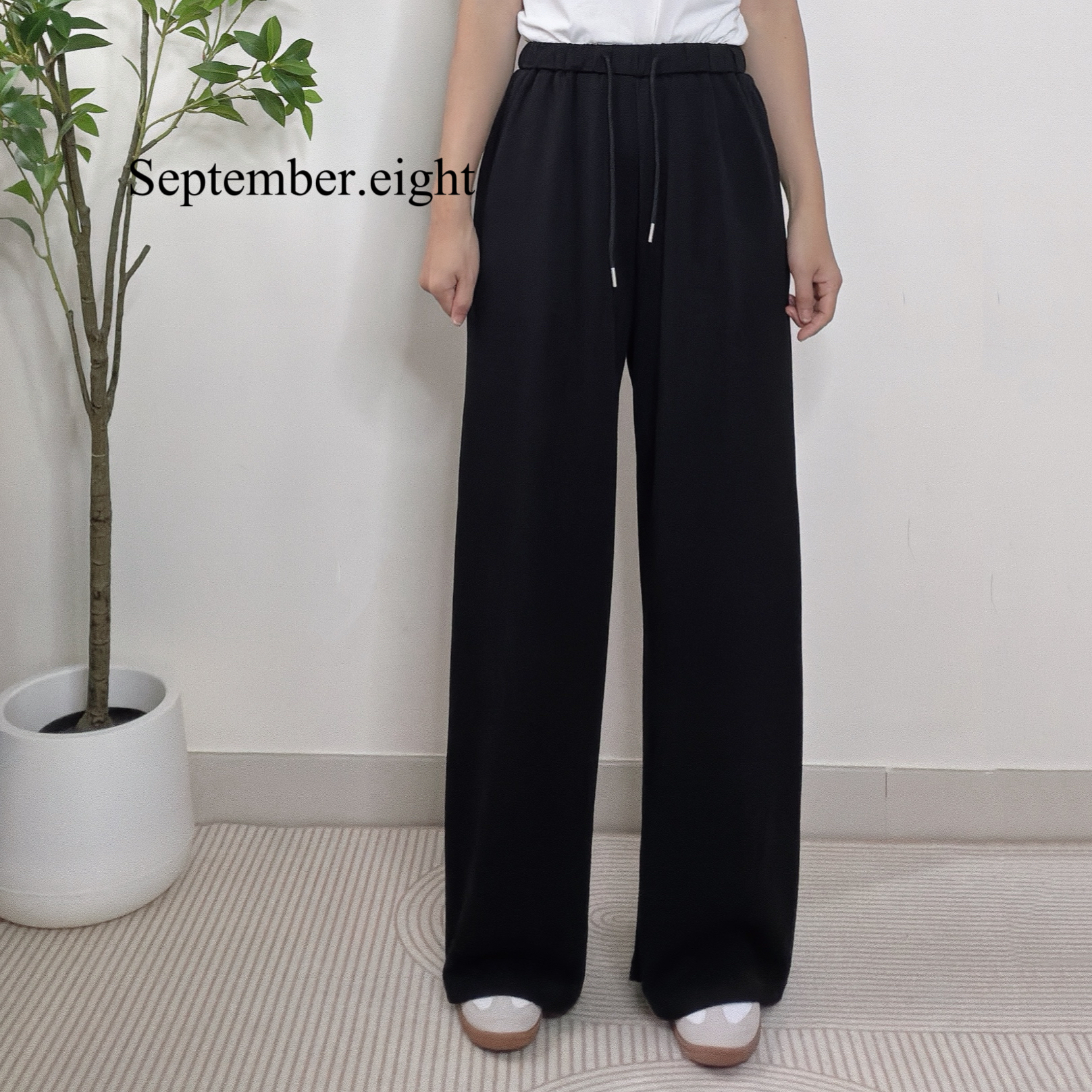 Made in Korea 🇰🇷牛奶棉闊褲