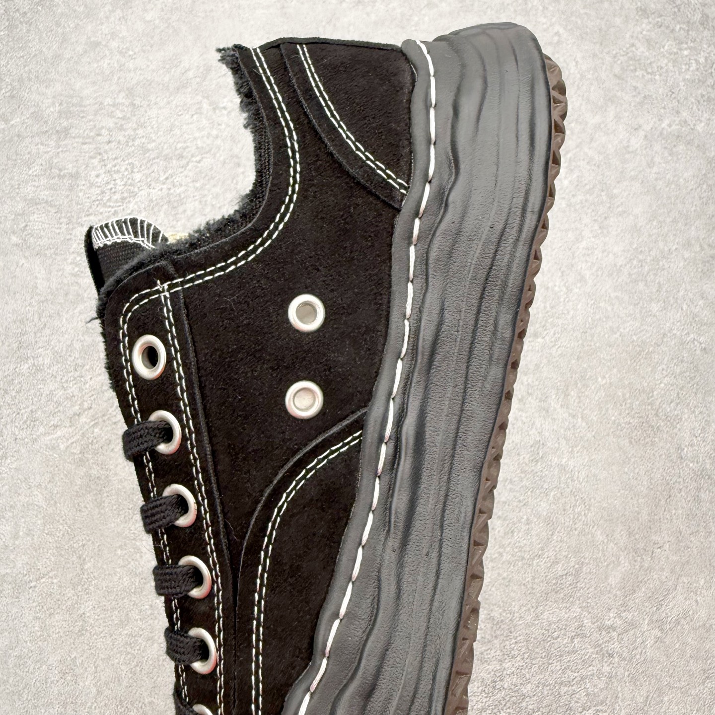 Maison Mihara Yasuhiro MMY "Hank" OG Sole Canvas Low-top Sneaker