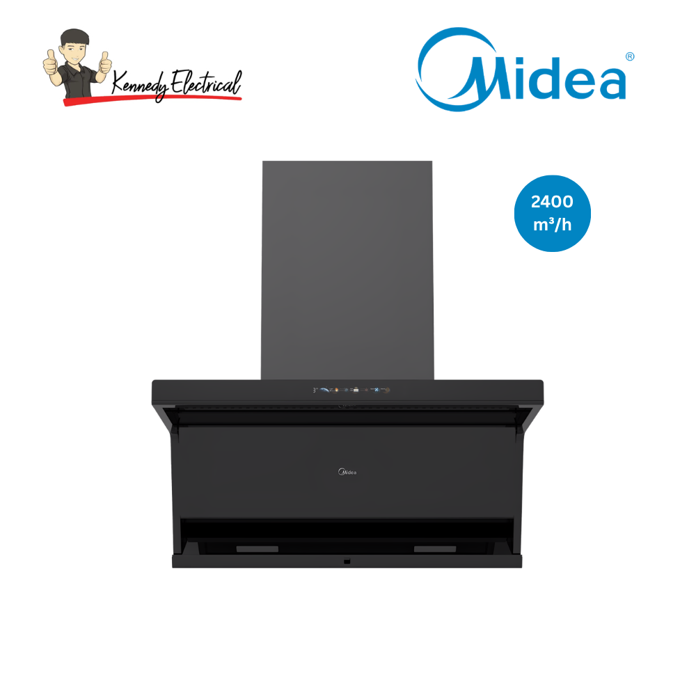 Midea 2400m³/hr Premium Chimney Cooker Hood (MCH-90XS388(RFID))