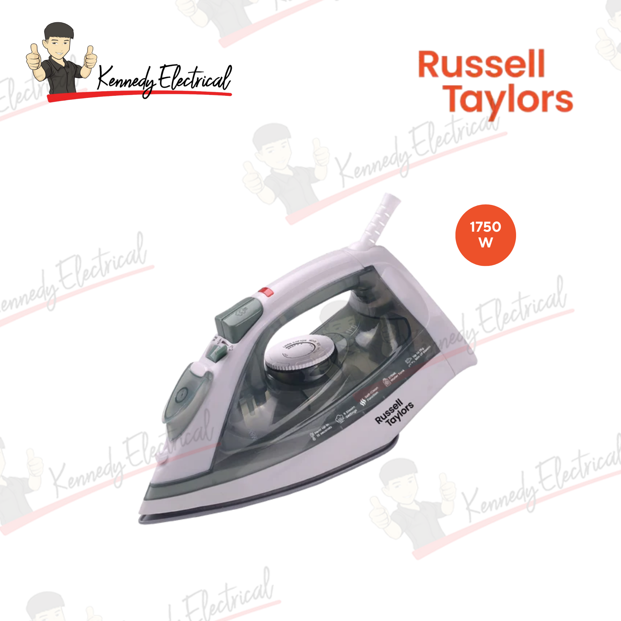 Russell Taylors 1750W 275ml Steam Iron (SI-10)