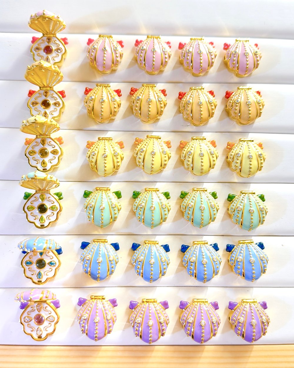 🎤歌漾魚姬貝殼變身器鑲嵌盒子🐚✨