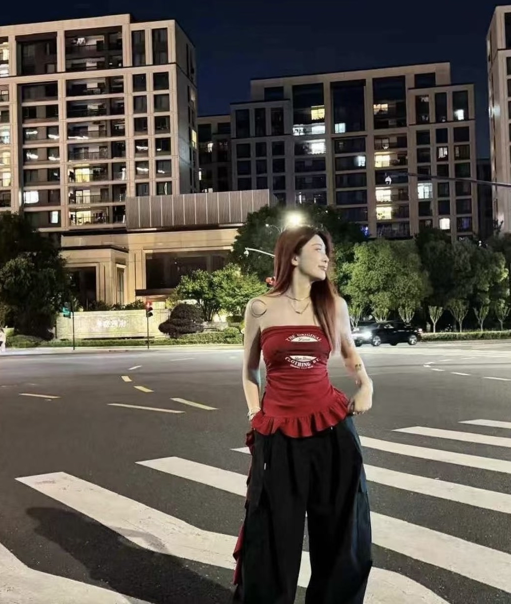 TP385辣妹性感抹胸