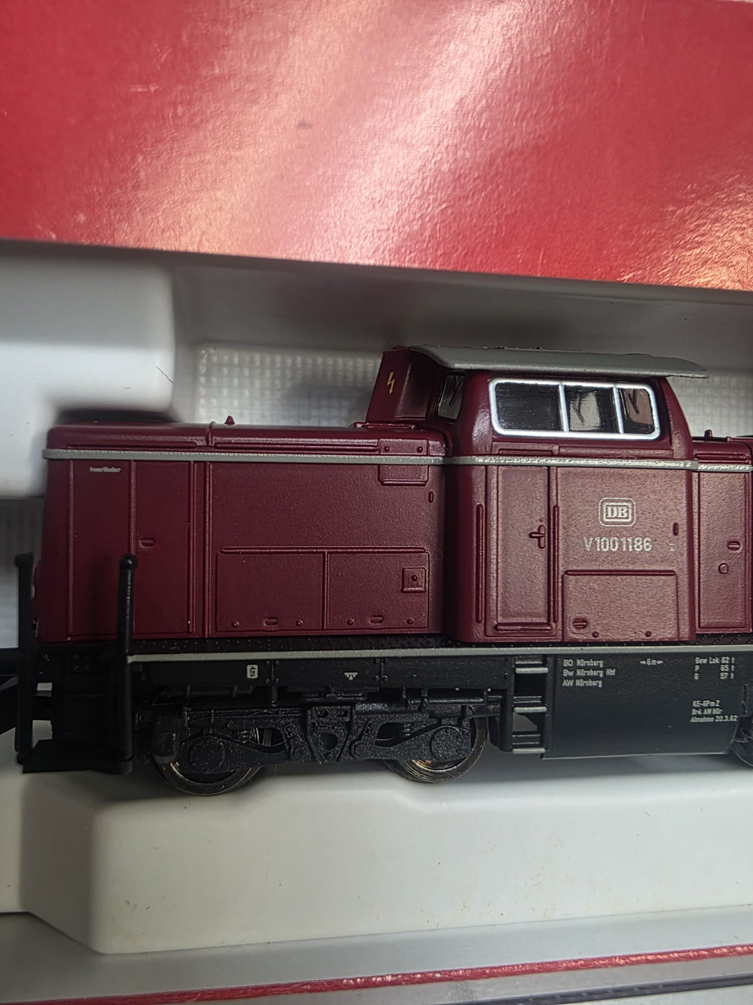 🚂 絕版經典！FLEISCHMANN 723006 V100 N規機車