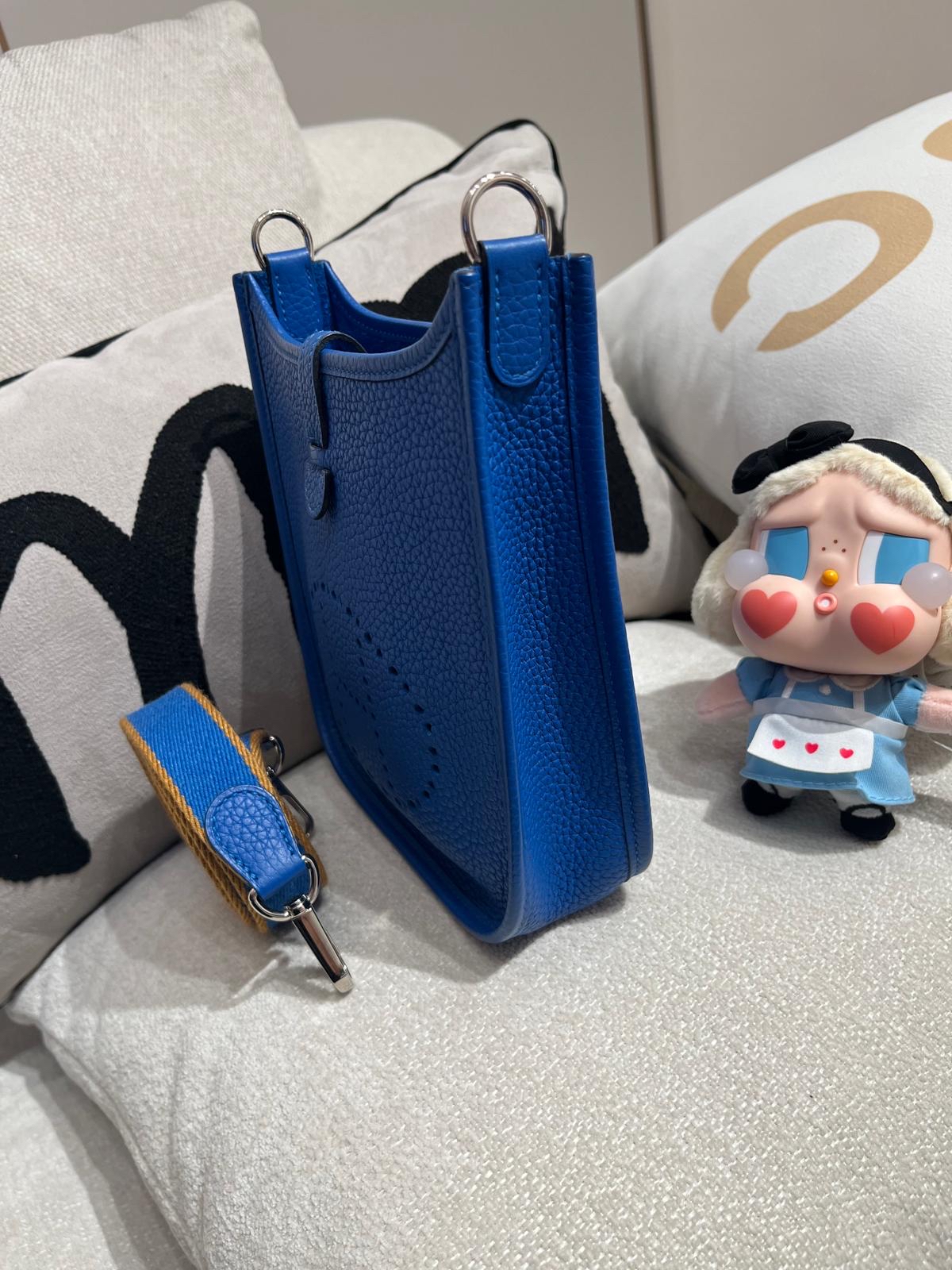 Hermes Mini Evelyne ,Stamp C 100%Authentic , 98%new  ✅strap ✅塵袋  