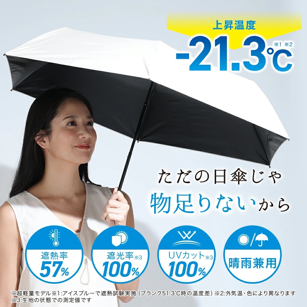 日本爆紅 -21.3度日傘 超輕量款