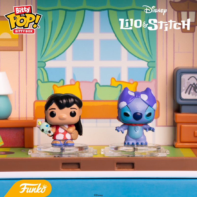 📦訂購 美國代購 Bitty Pop! Bitty Box Stitch Lilo's Home Figure 史迪仔 模型