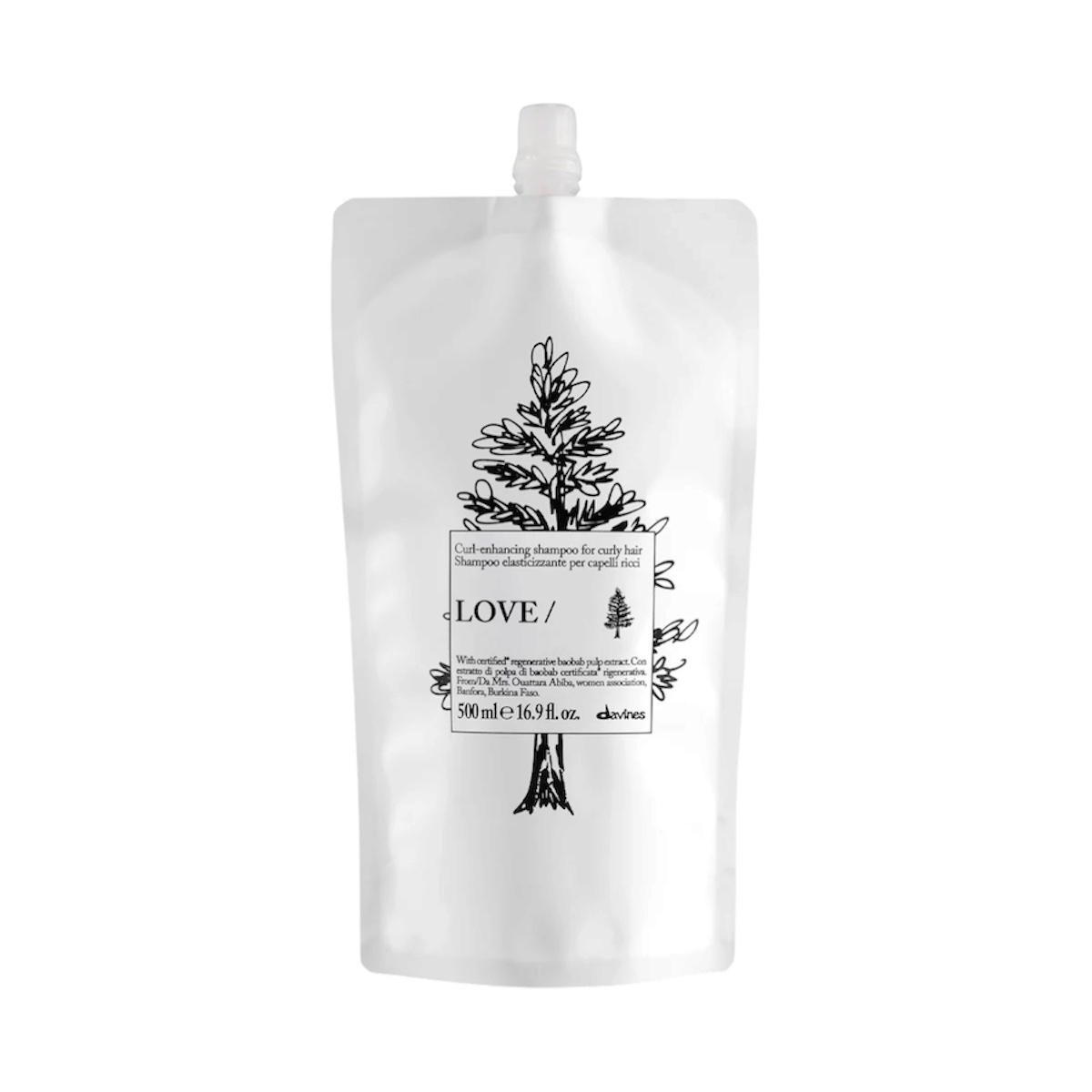Davines LOVE CURL Shampoo Refill 捲髮洗髮露補充裝 500ml 
