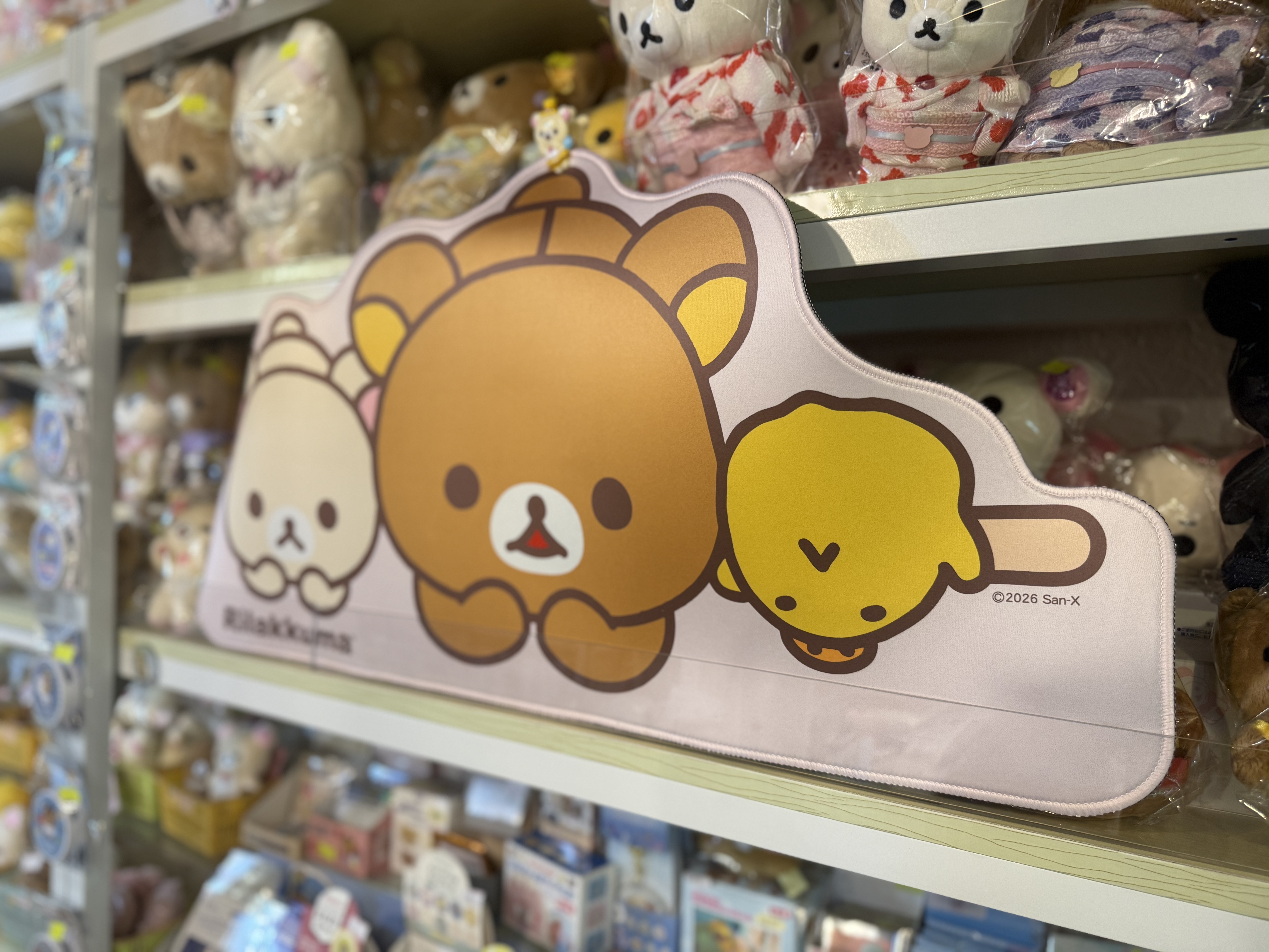 《現貨》全新韓國限定 Rilakkuma 電腦枱墊