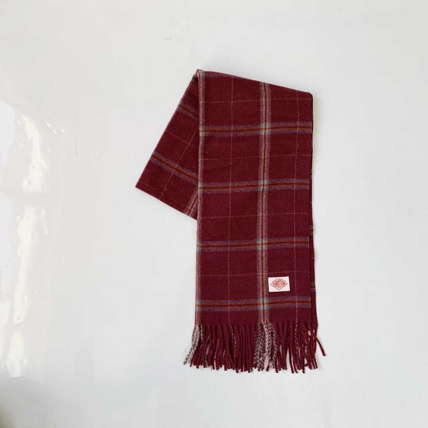 預訂 Danton流蘇羊毛圍巾🧣 [貨號26A1692]