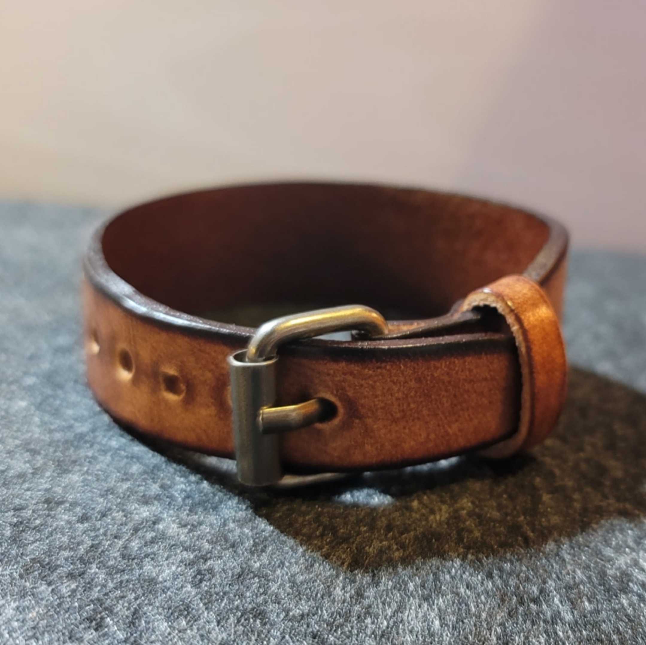 經典真皮牛皮手帶 (可刻名)